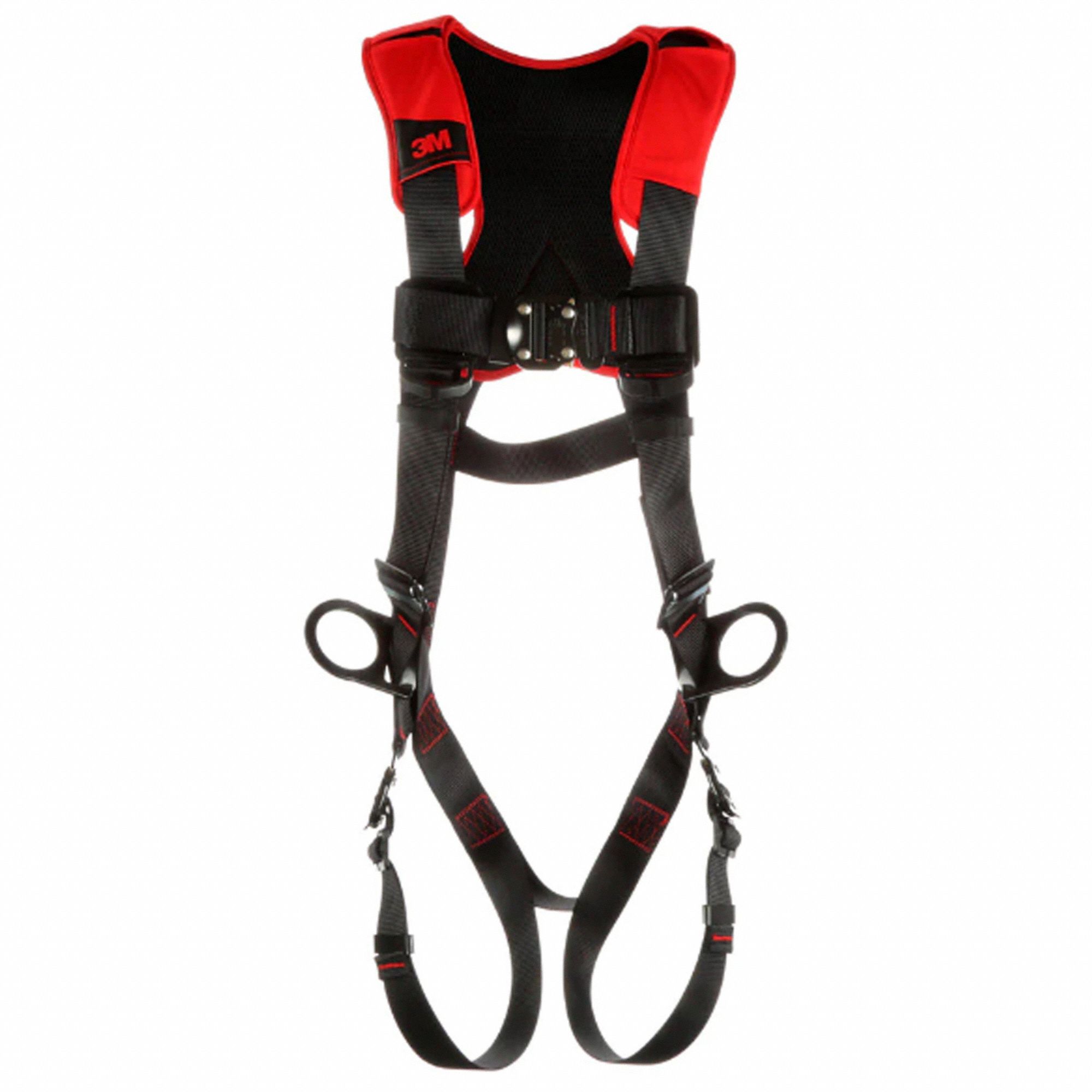 POSITIONING HARNESS, COMFORT VEST, QUICK CONNECT, 420 LB, SZ XL, STEEL W POLYESTER WEBBING