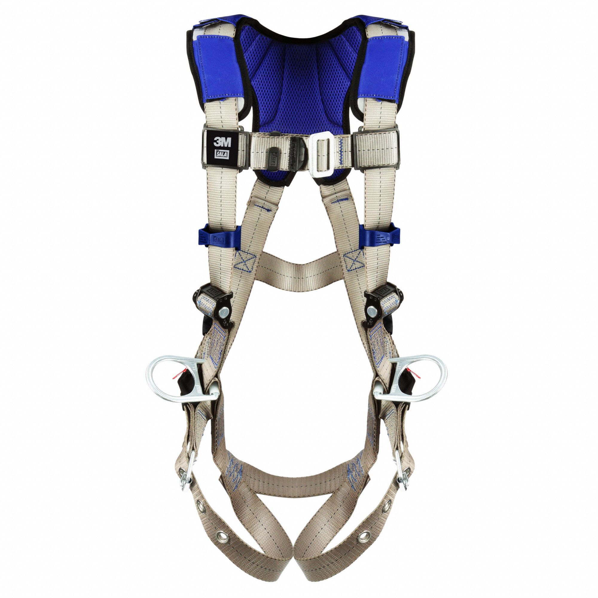RFID COMFORT VEST POSITION HARNESS, L, 420 LBS, PASS-THROUGH, TONGUE-BUCKLE
