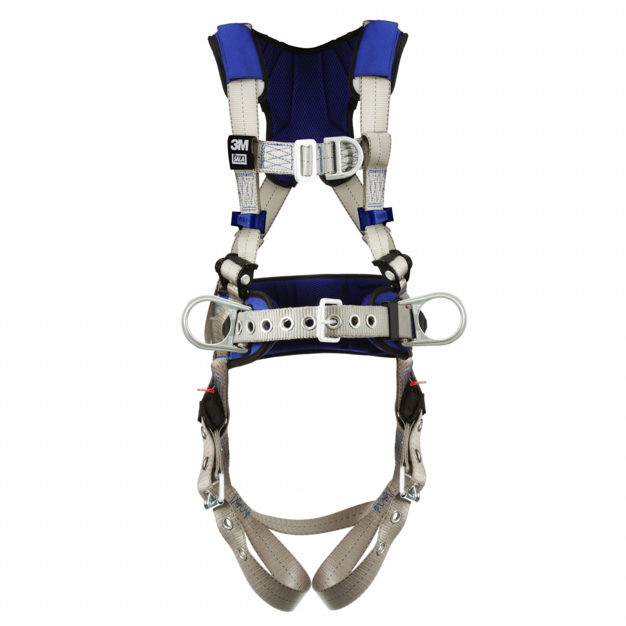 RFID HARNESS W/BELT, XXL, 420 LBS, BACK/HIP D-RING
