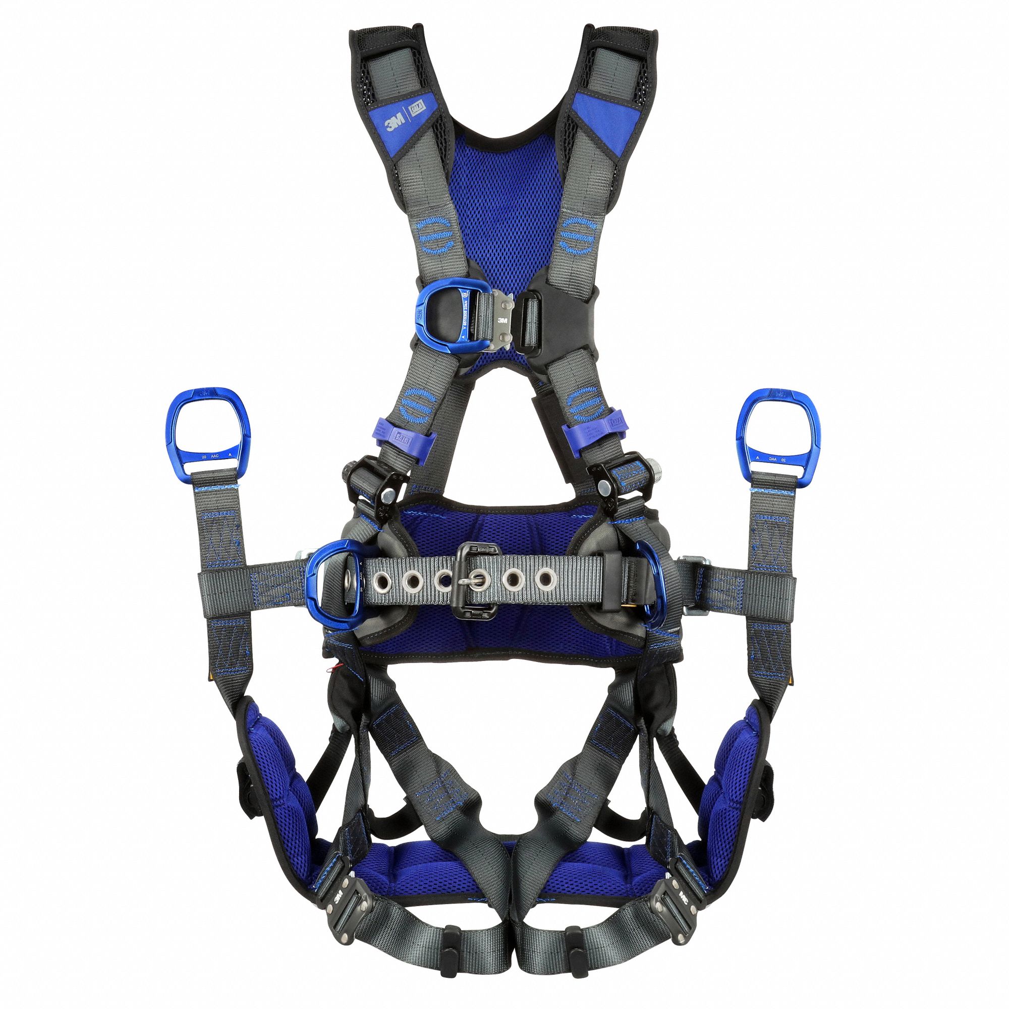 3M DBISALA X300 FALL PROTECTION HARNESS, XL/2XL, SHOULDER PAD, POLY WEBBING, QUICKCONNECT