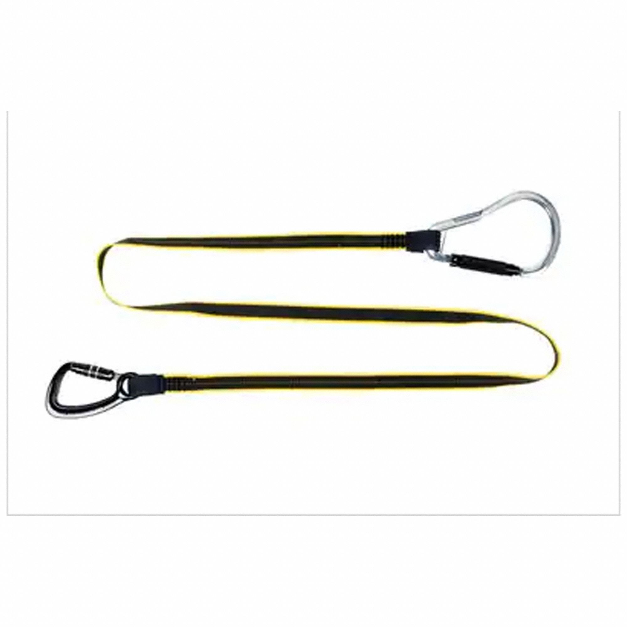 TOOL LANYARD, HEAVY-DUTY, 2 CARABINER, 80 LB CAPACITY, 81 IN