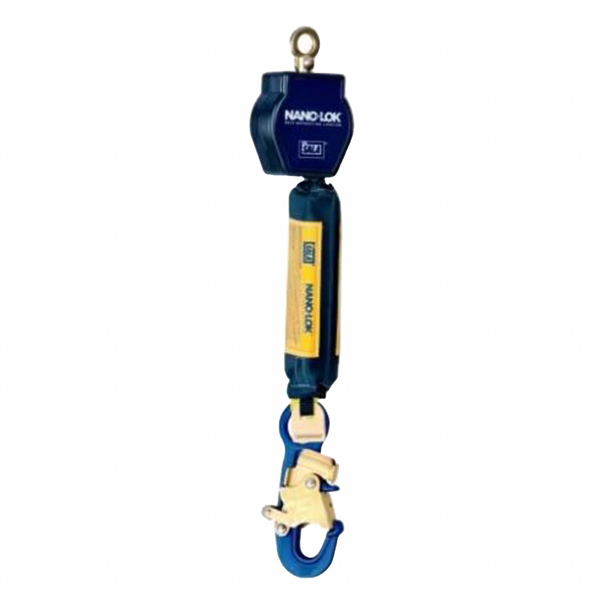 NANO-LOK SELF-RETRACTING LIFELINE, RFID EQUIPPED, 6 FT L, ALUMINUM