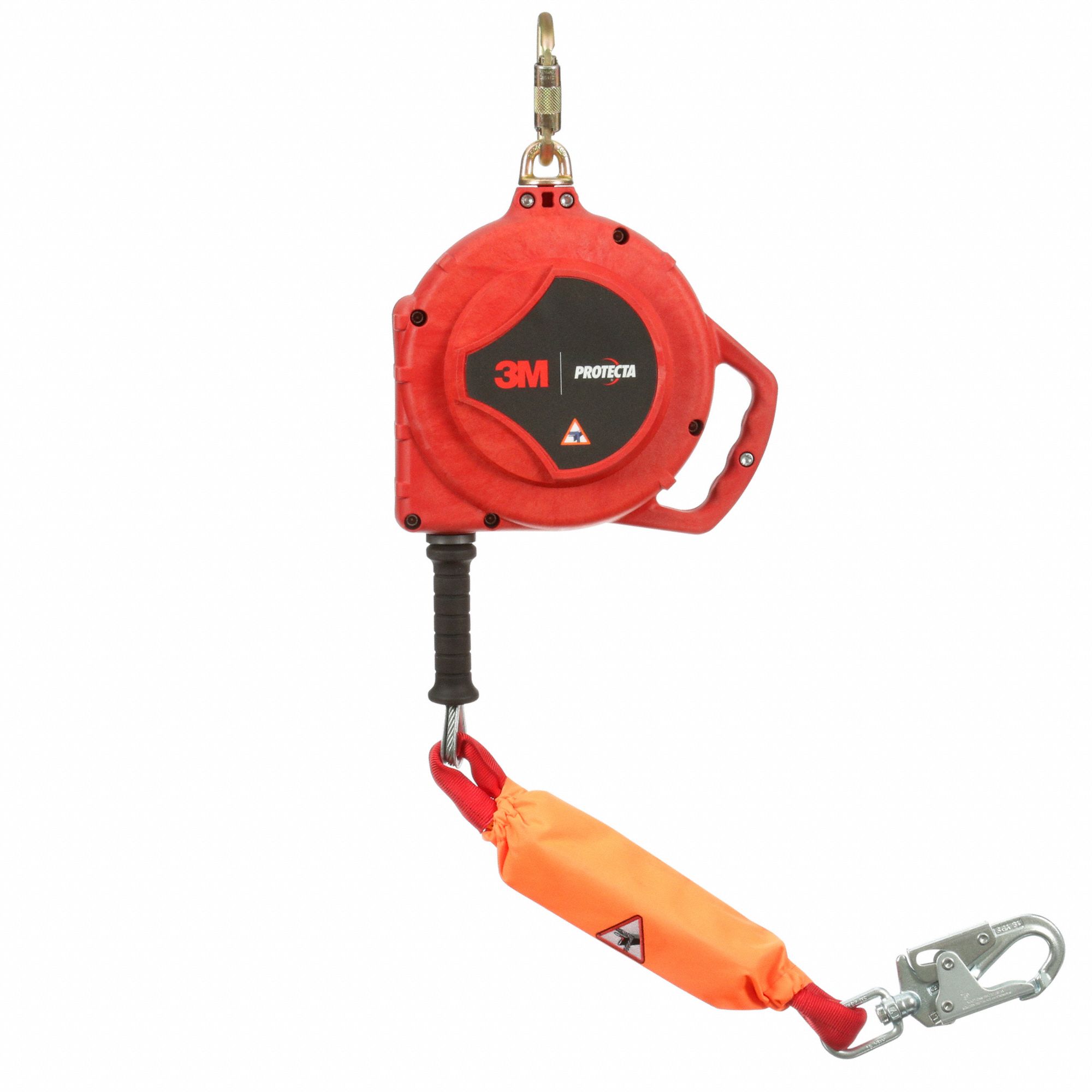 SELF-RETRACTING LIFELINE, RED, 310 LBS, STAINLESS STEEL