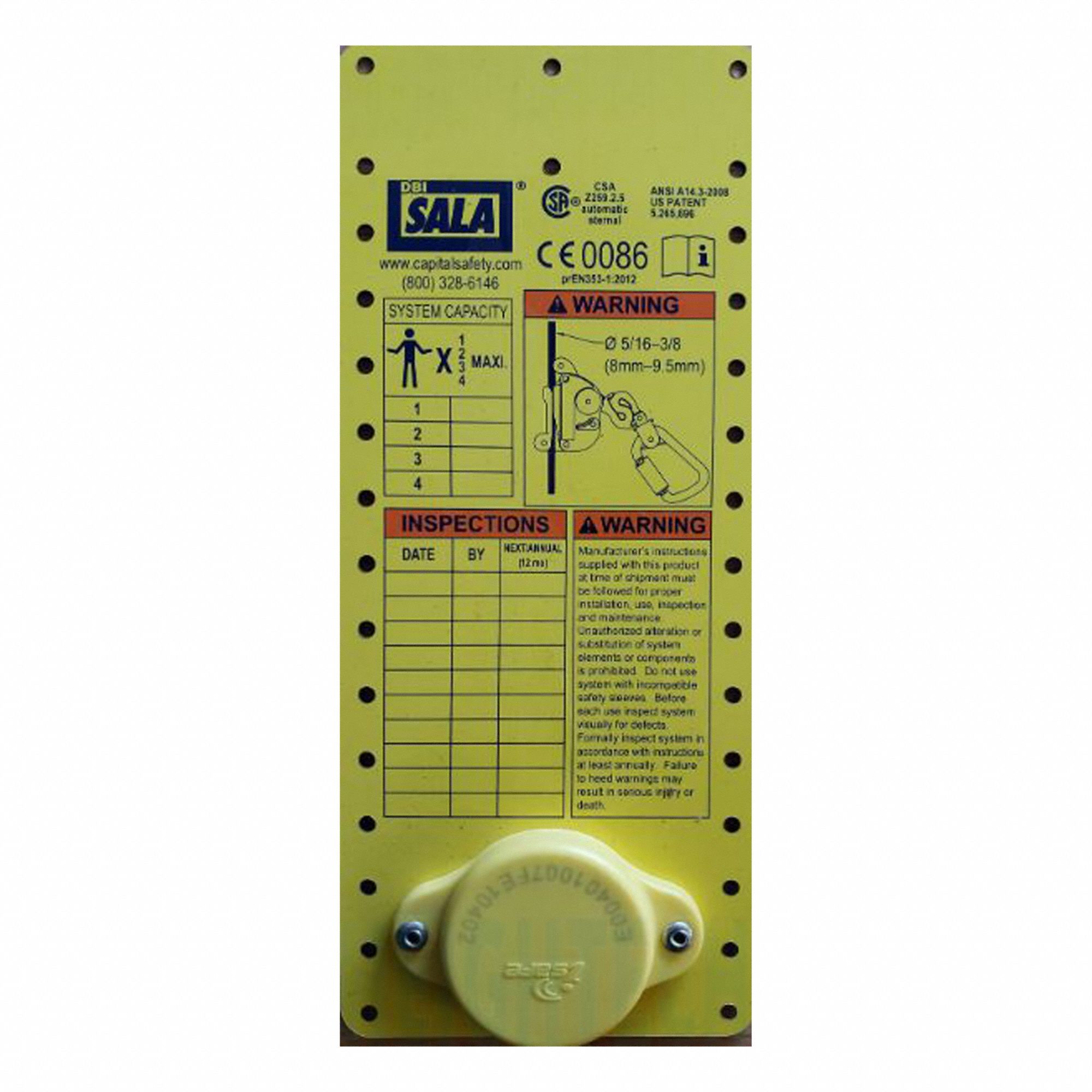 PLATE INSPECTION LAD-SAF CABLE SYST