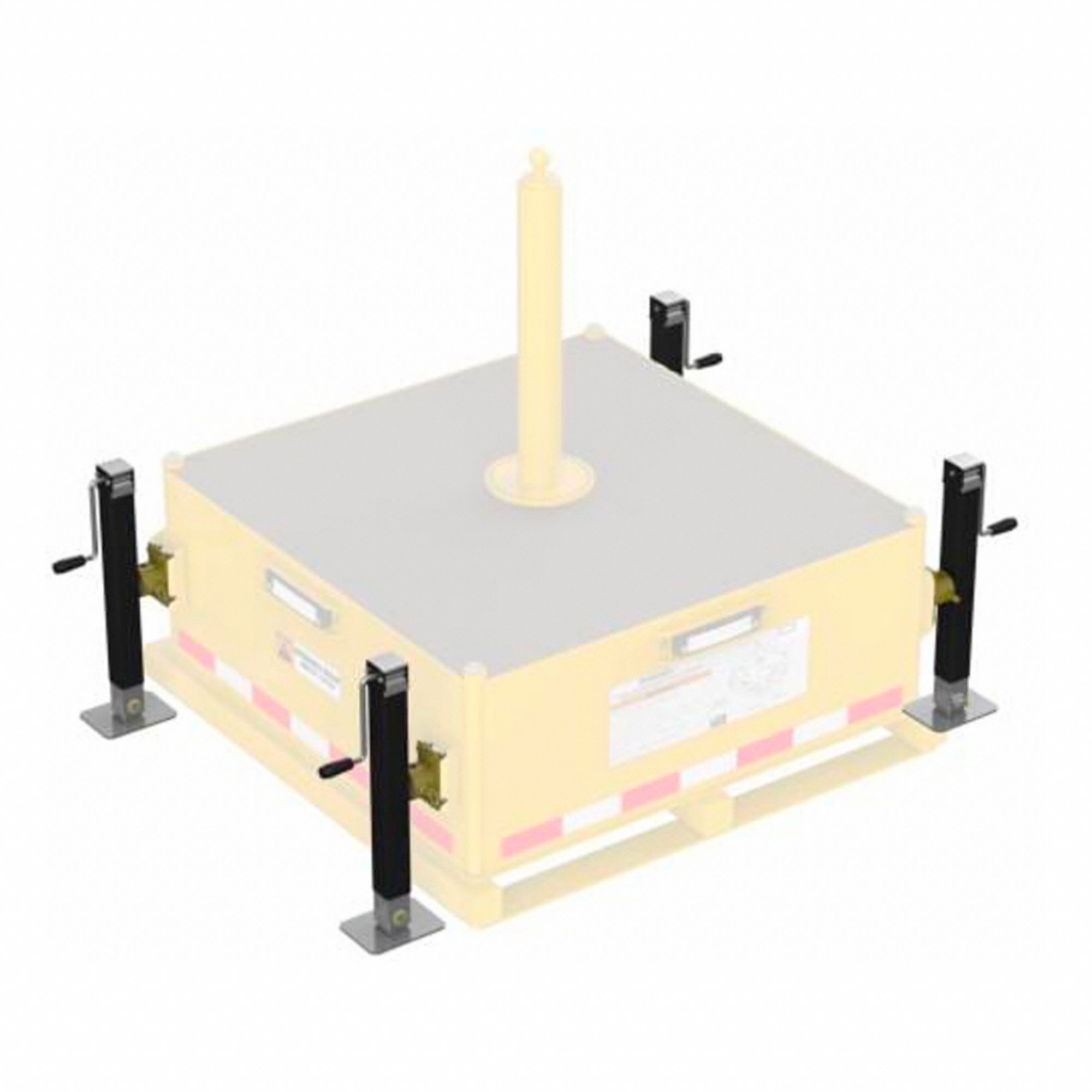 COUNTERWEIGHT BASE JACK LEVELING KIT