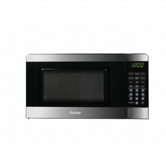 Danby 0.7 cu. ft. Countertop Microwave in Stainless Steel