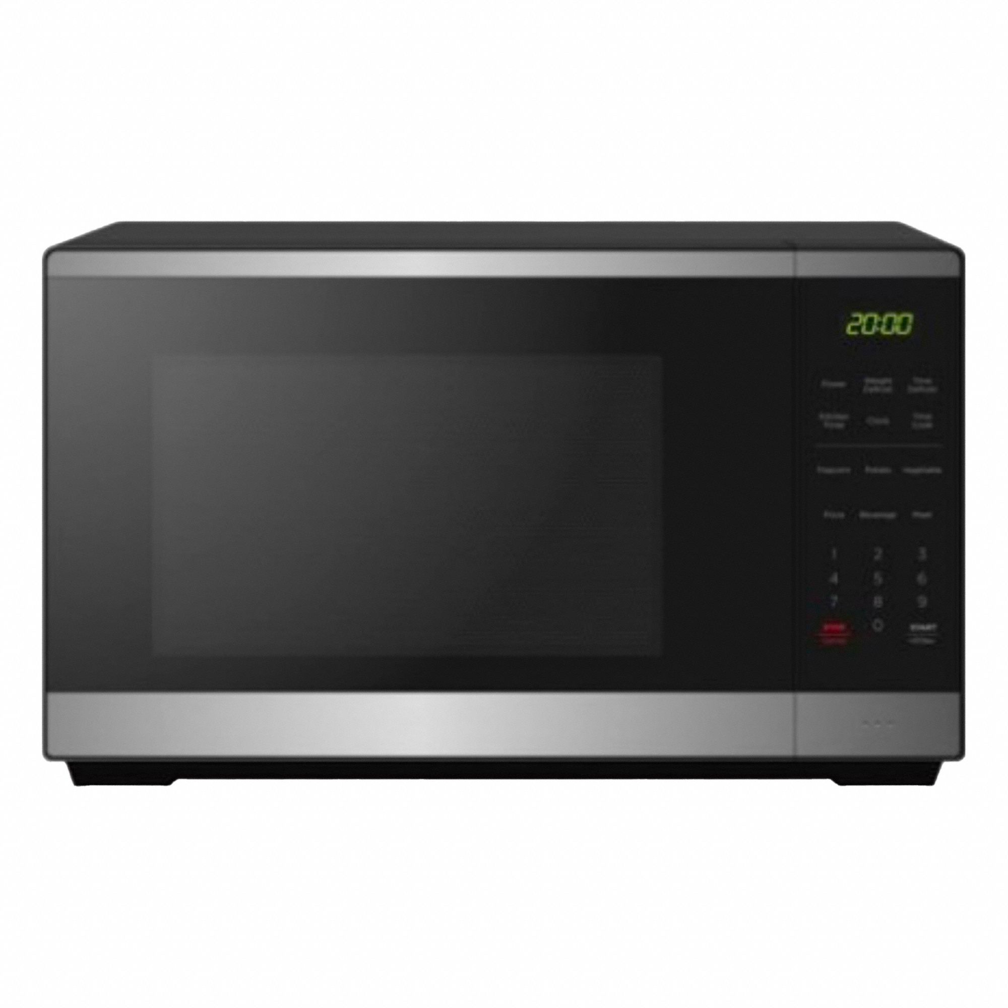 COUNTERTOP MICROWAVE IN BLACK,S.STEEL