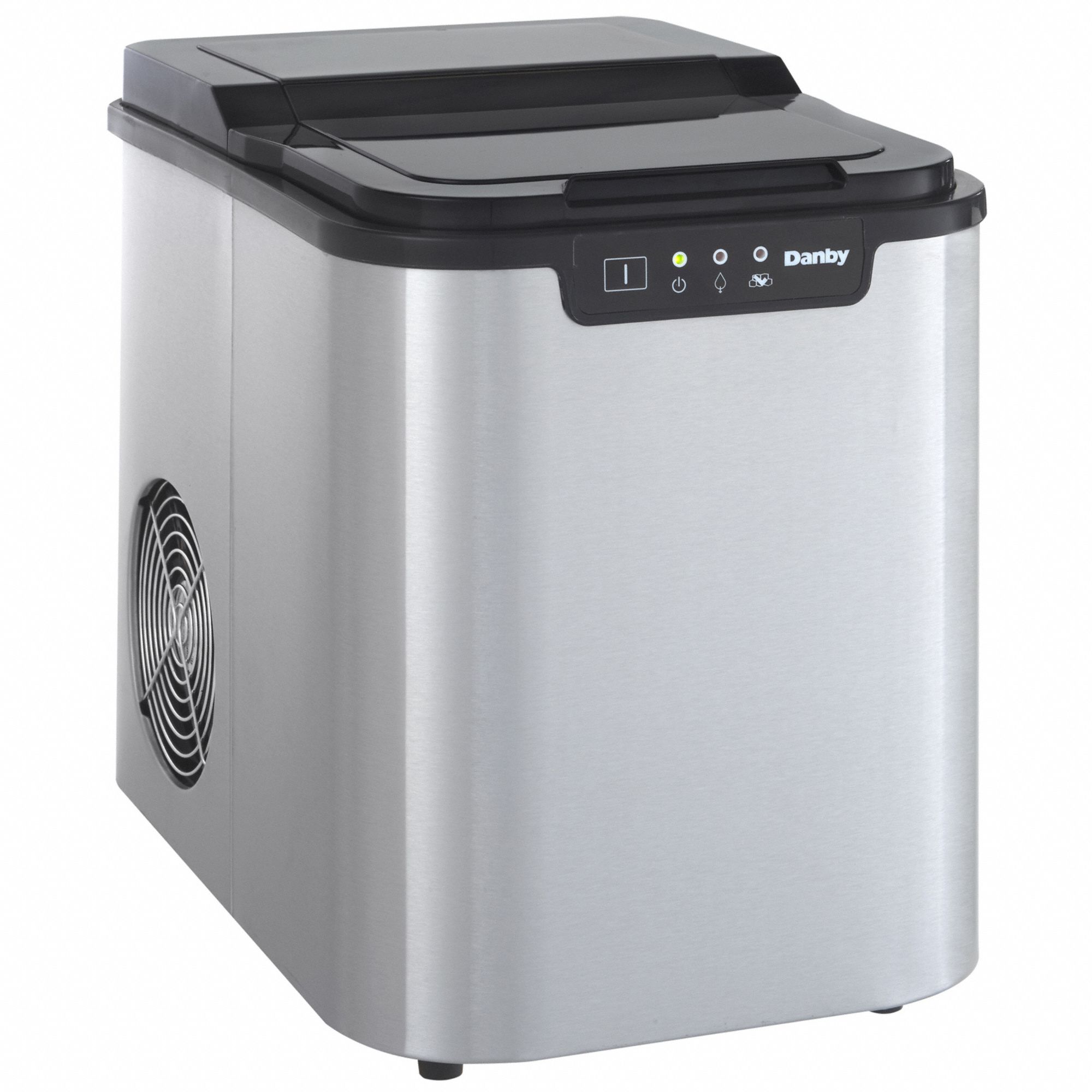COUNTERTOP ICE MAKER, NUGGET CUBE TYPE, 25 LB ICE PRODUCTION PER DAY, UP TO 200 LB