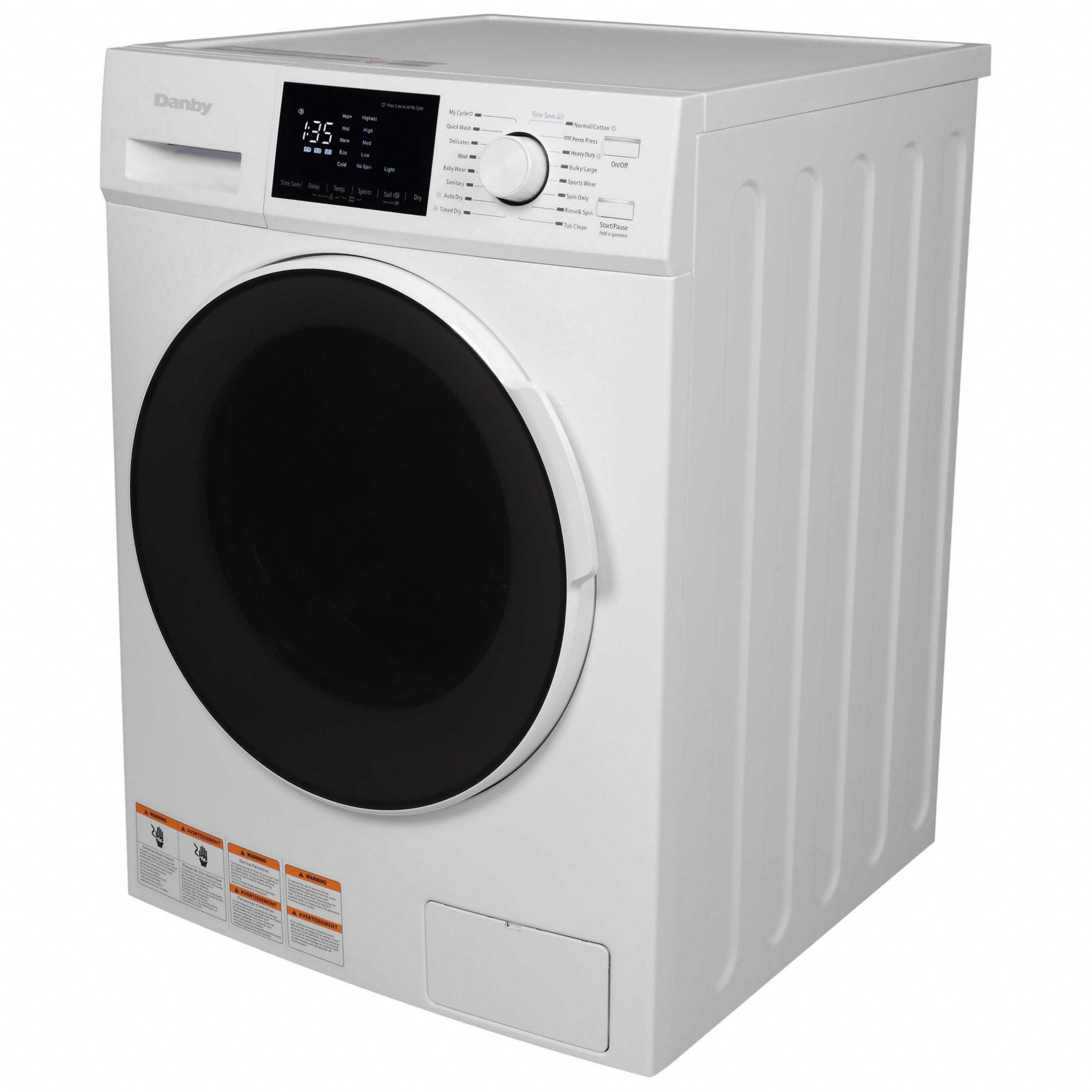 WASHER DRYER COMBO,ELECTRIC,33 1/2 IN H