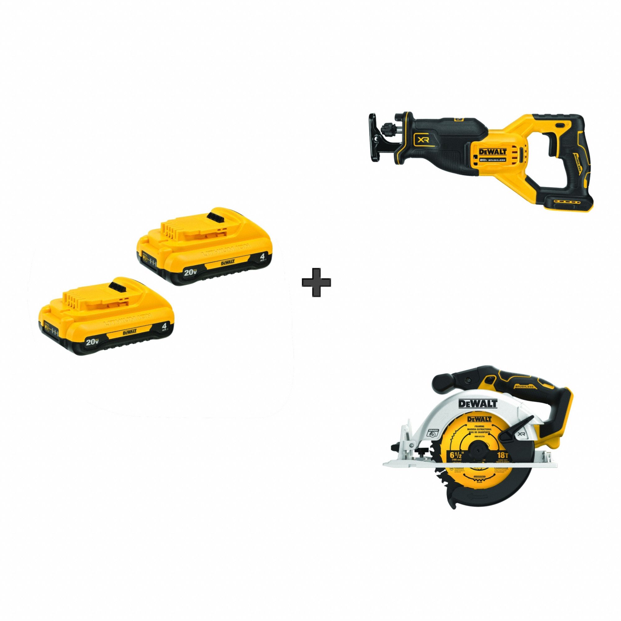 Battery Pack, (2) 4.0 Ah, Li-Ion, PK2