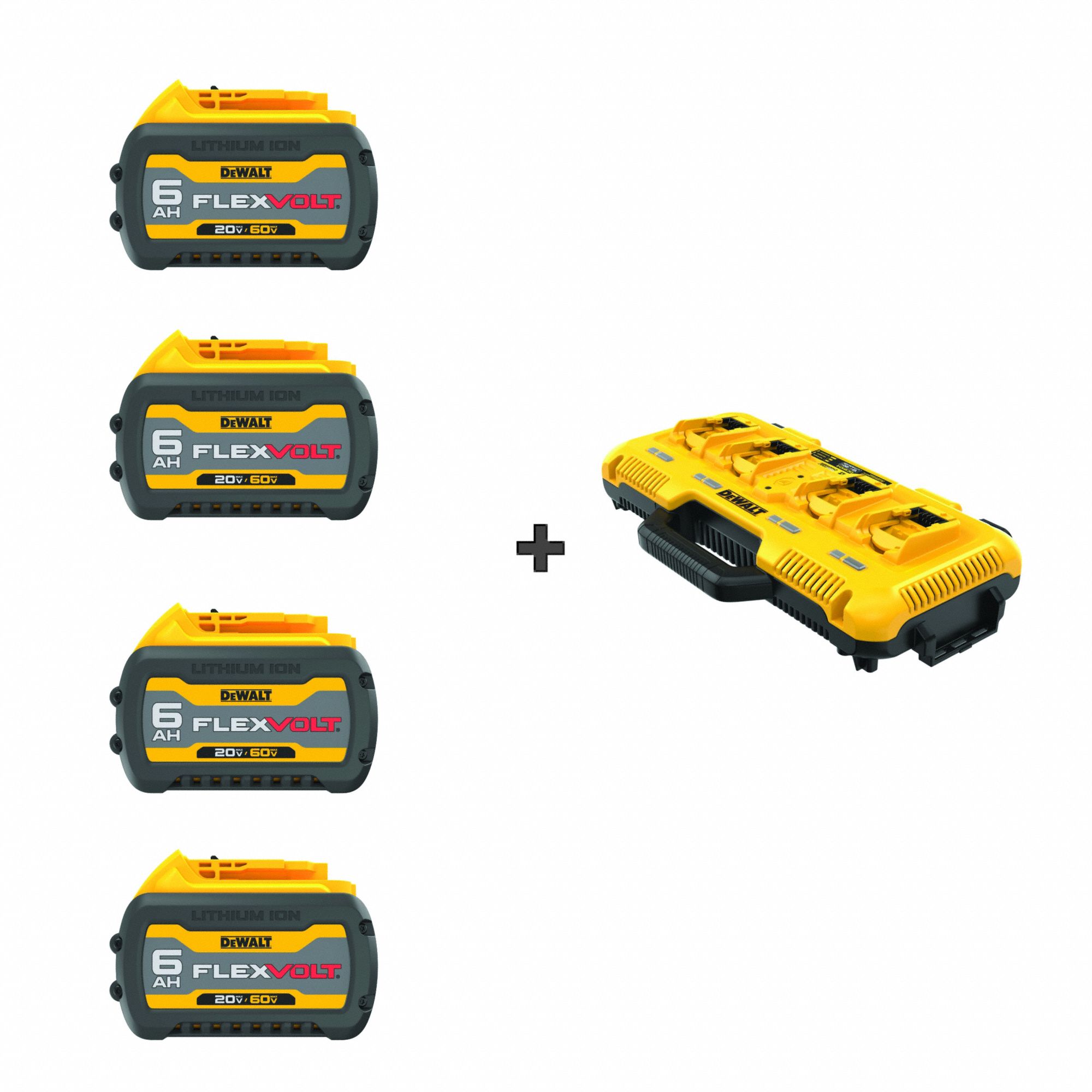 Batteries, 60V Flexvolt 6.0Ah Charger, PK4