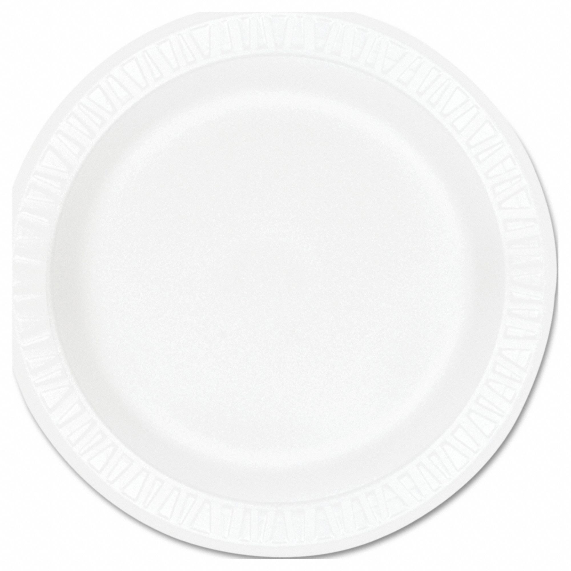 Plate Foam Concorde 10-1/4 White PK500