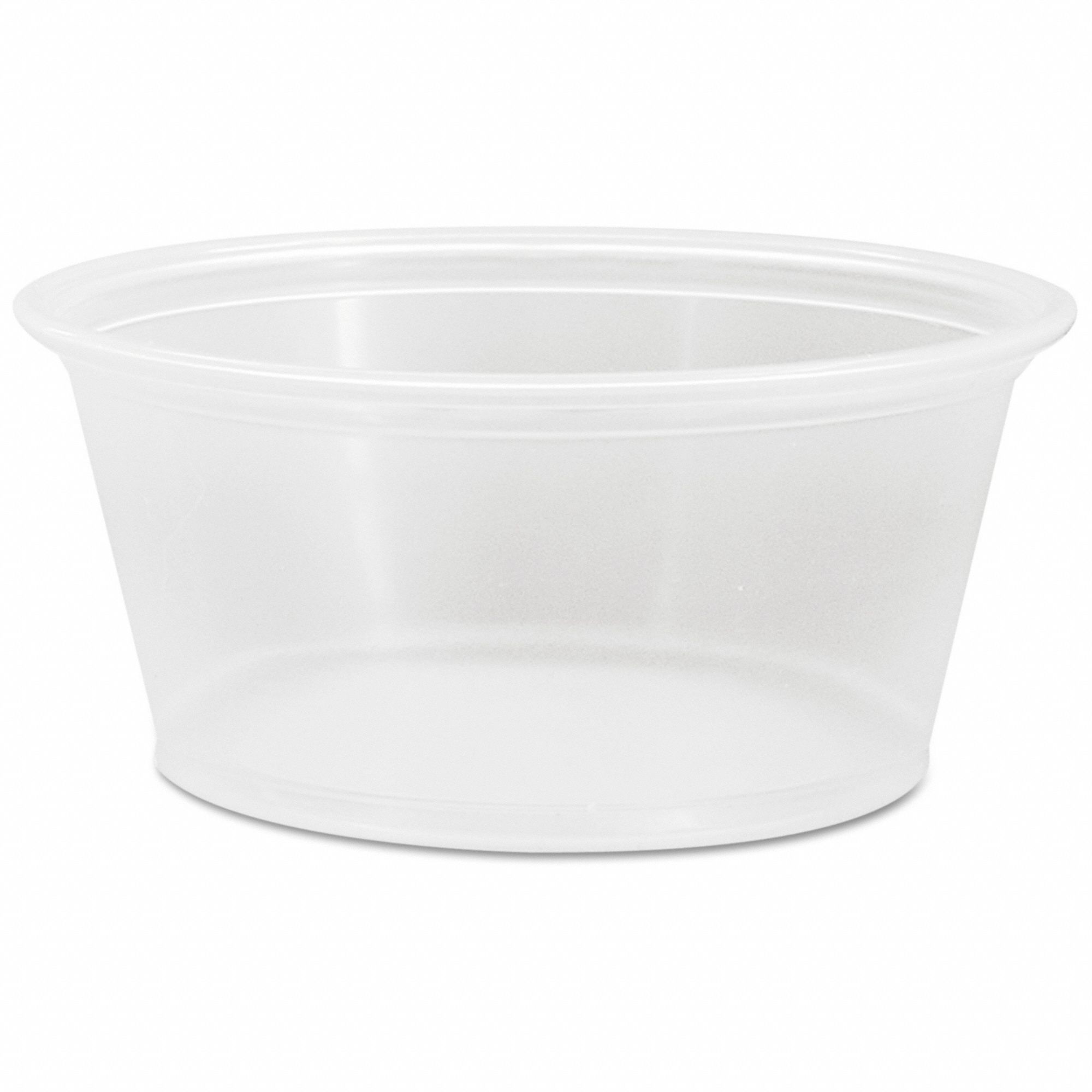 Disposable Portion Cup, 3.25oz, CLR, PK2500