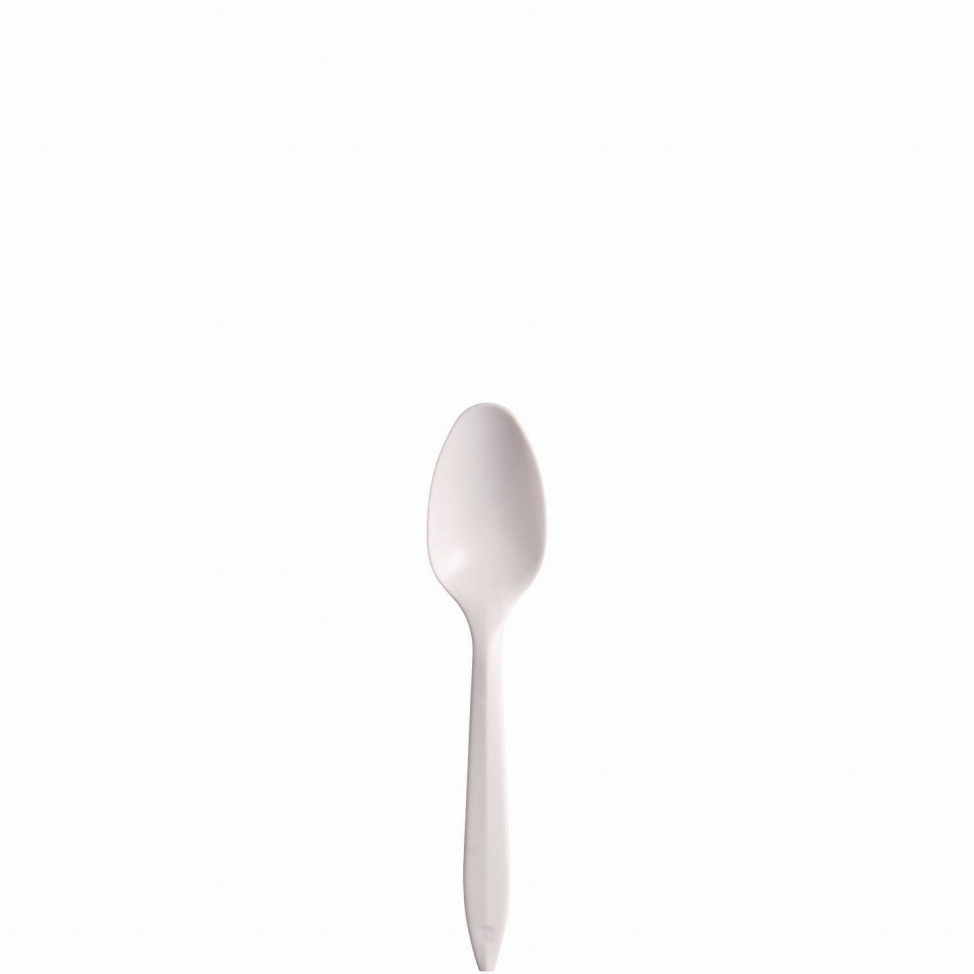 Spoon, White, Style Setter, Med, PK1000