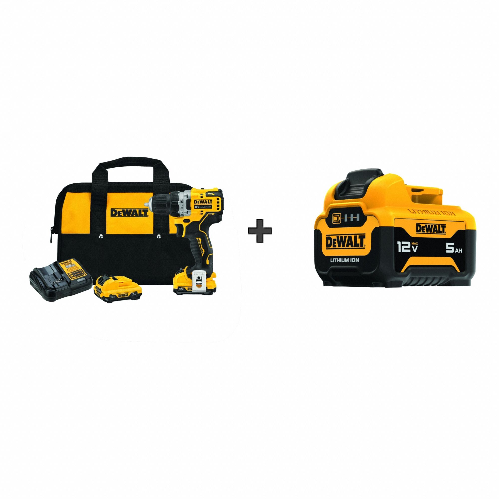 Drill, Cordless, 1, 500 RPM, 12V DC