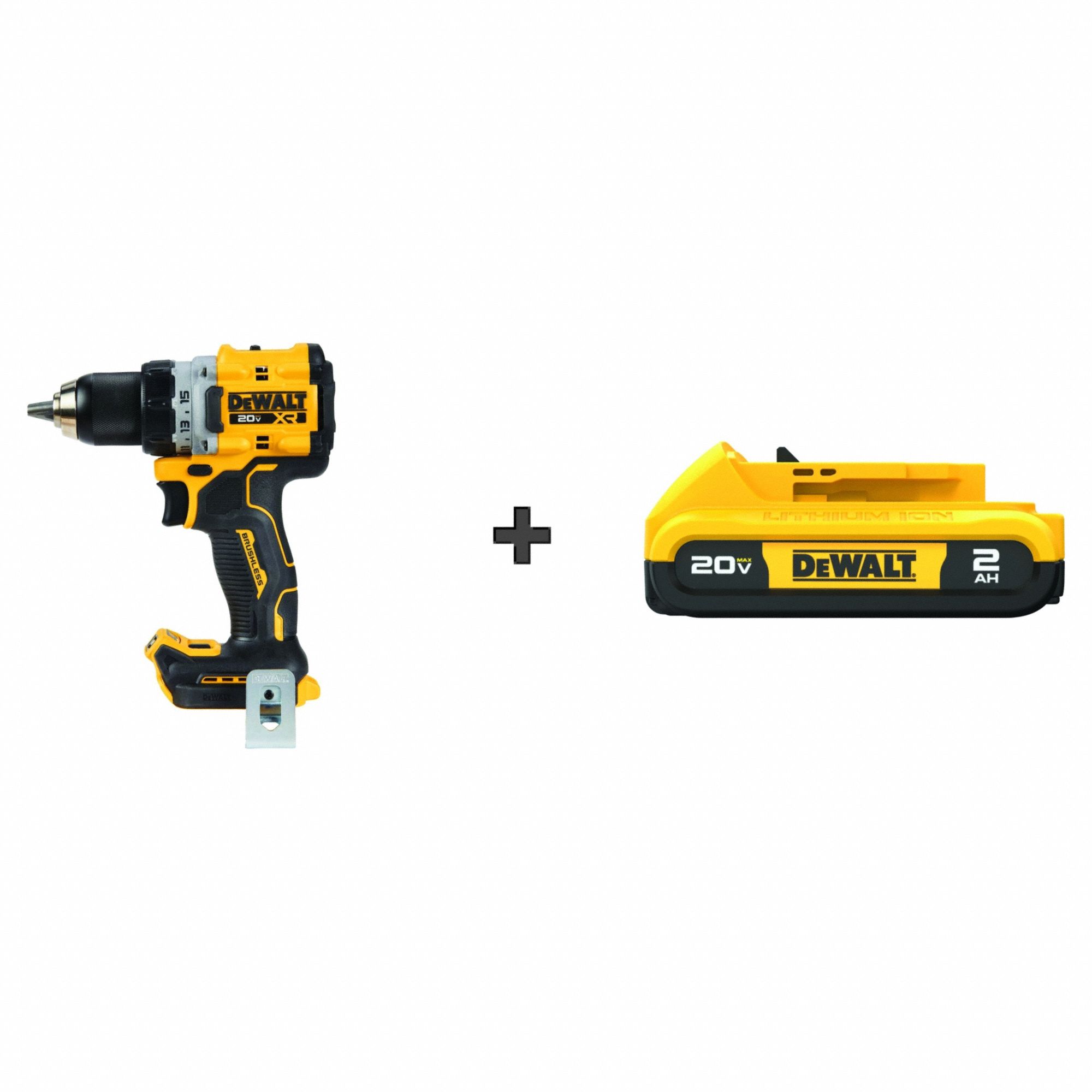 Drill, Cordless, 20V,