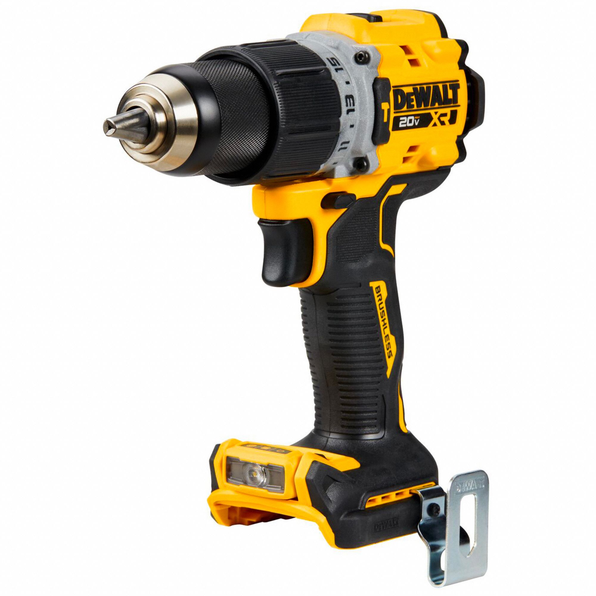 DEWALT Cordless Hammer Drill 20V Compact 1 2 in Chuck 1 4 in Concrete Capacity 1 Bare Tool 2