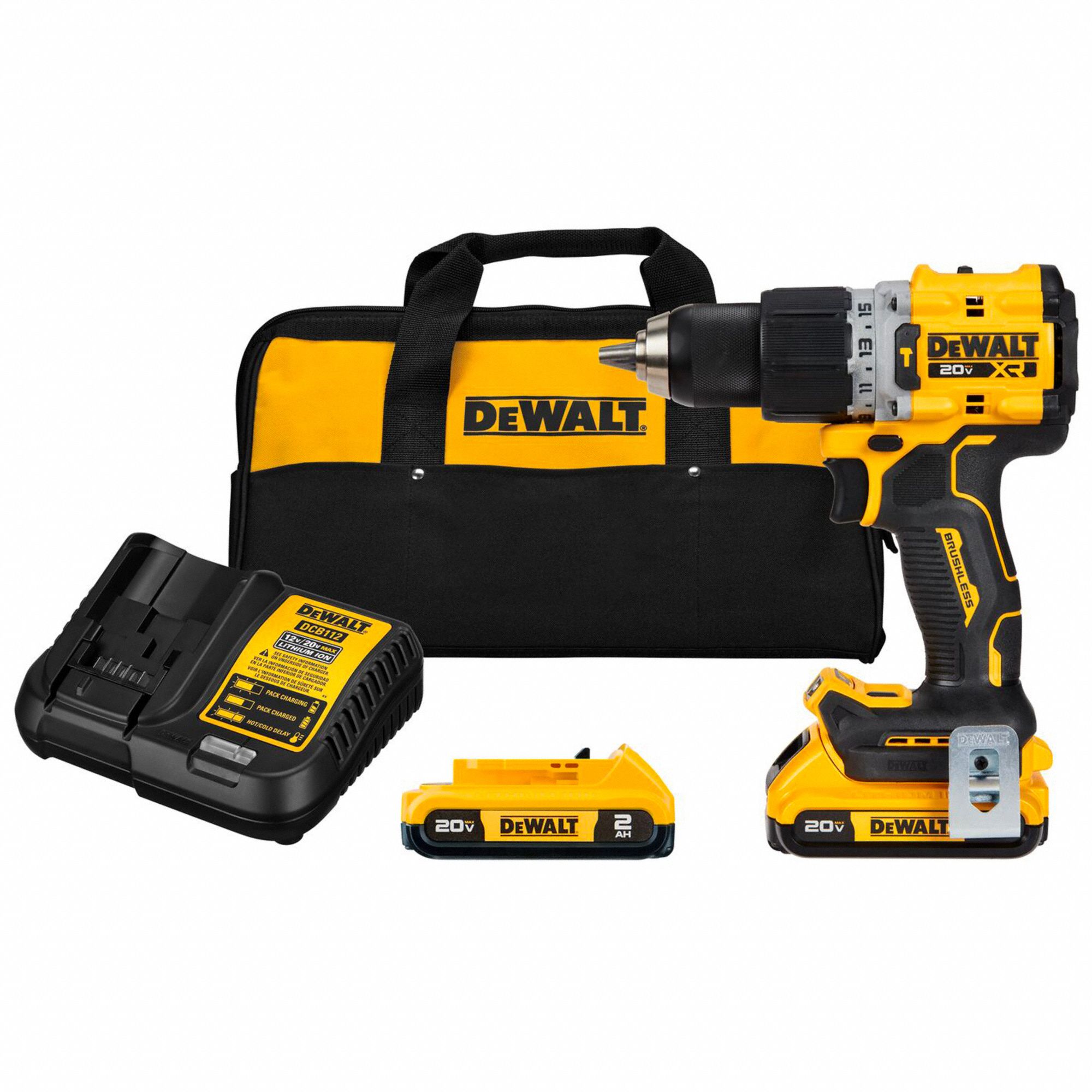 DEWALT 20V Compact Cordless Hammer Drill 797NV4 DCD805D2