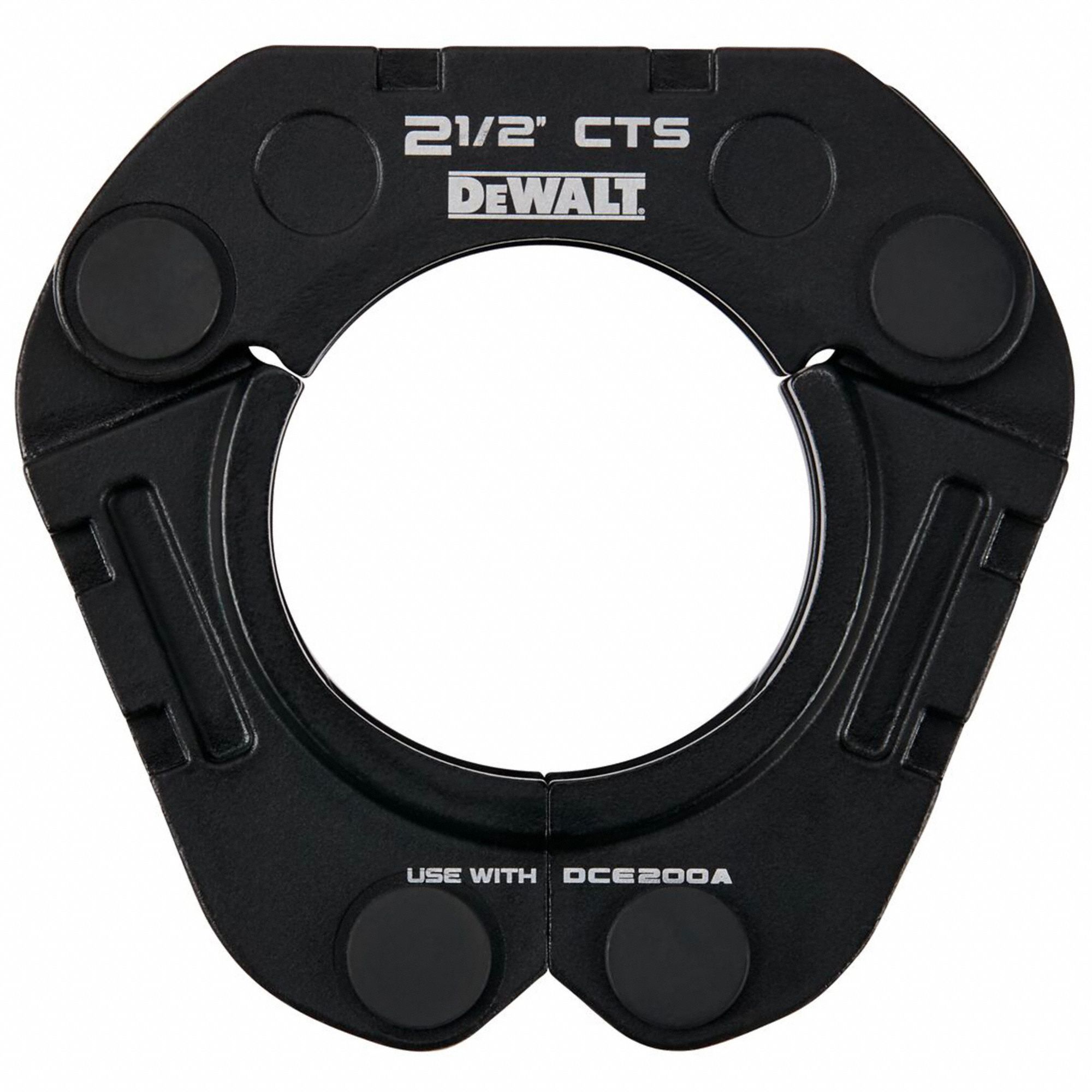 Press Jaw: 2 1/2 in Pipe, Copper (Plumbing)/Stainless Steel, Extended/Std Tool Types