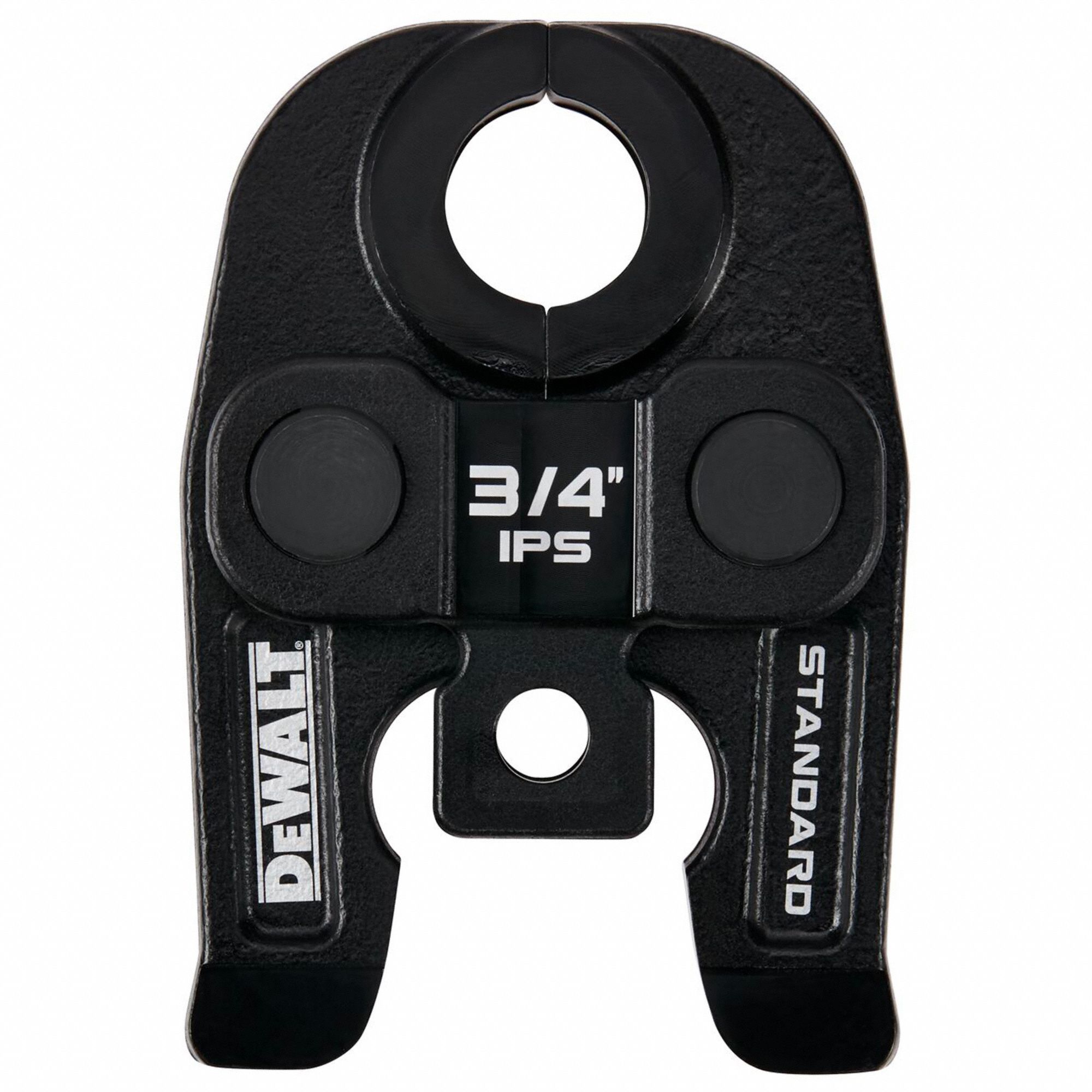 Press Jaw: 3/4 in Pipe, Carbon Steel, For Elkhart PowerPress/Nibco BenchPress/Viega MegaPress