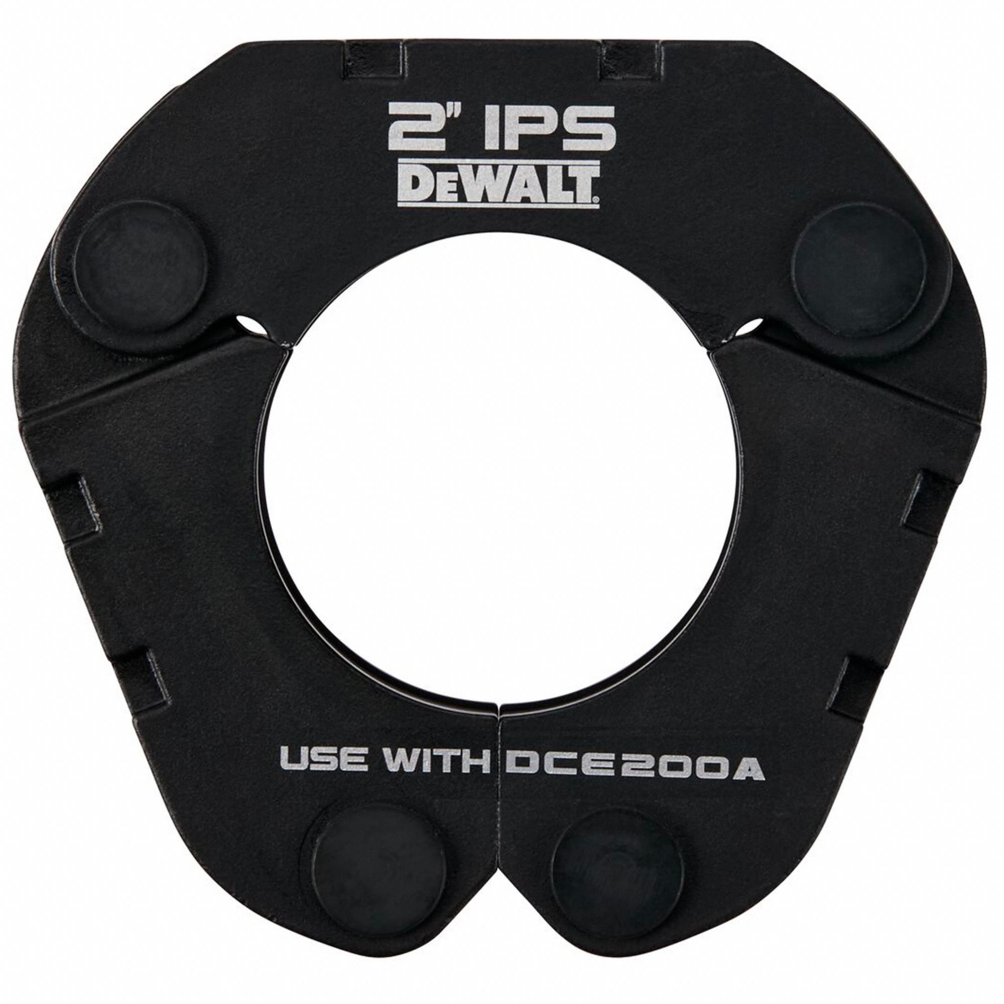 Press Jaw: 2 in Pipe, Carbon Steel, For Elkhart PowerPress/Nibco BenchPress/Viega MegaPress