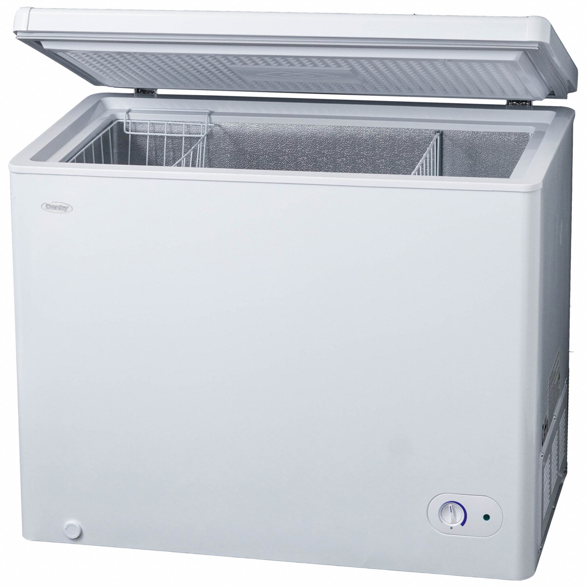 DANBY Chest Freezer White, 7.2 cu ft Freezer Capacity, 33 1/4 in x 40
