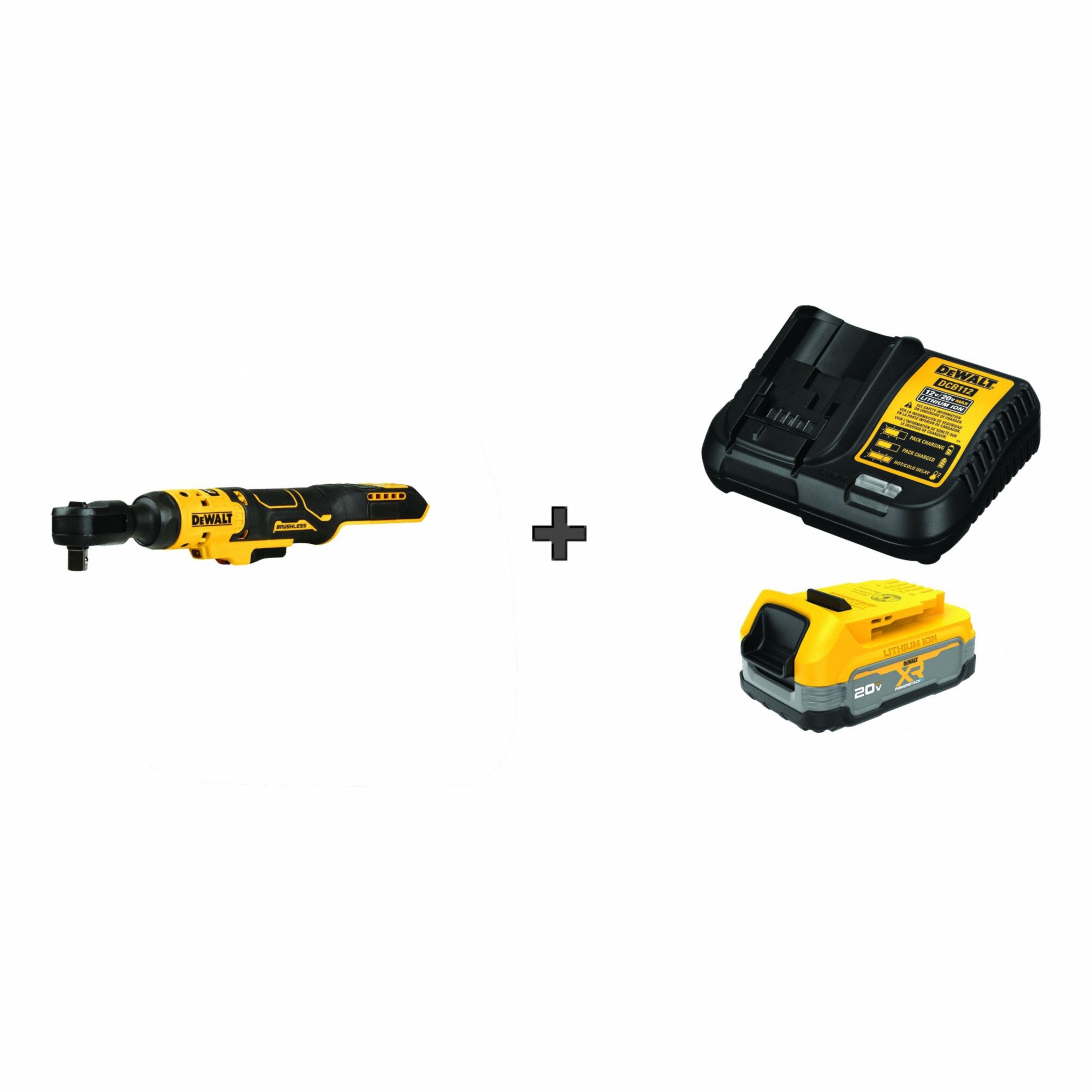 DEWALT 20V FAN + Battery Charger Kit