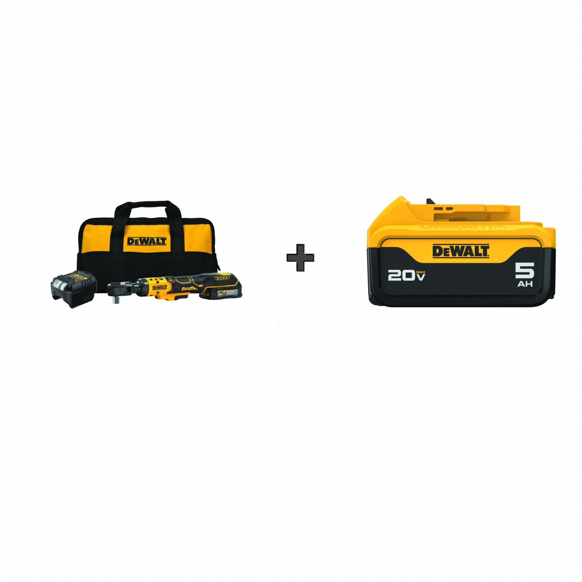 Cordless Ratchet, 1-3/16" W Head, 250 rpm