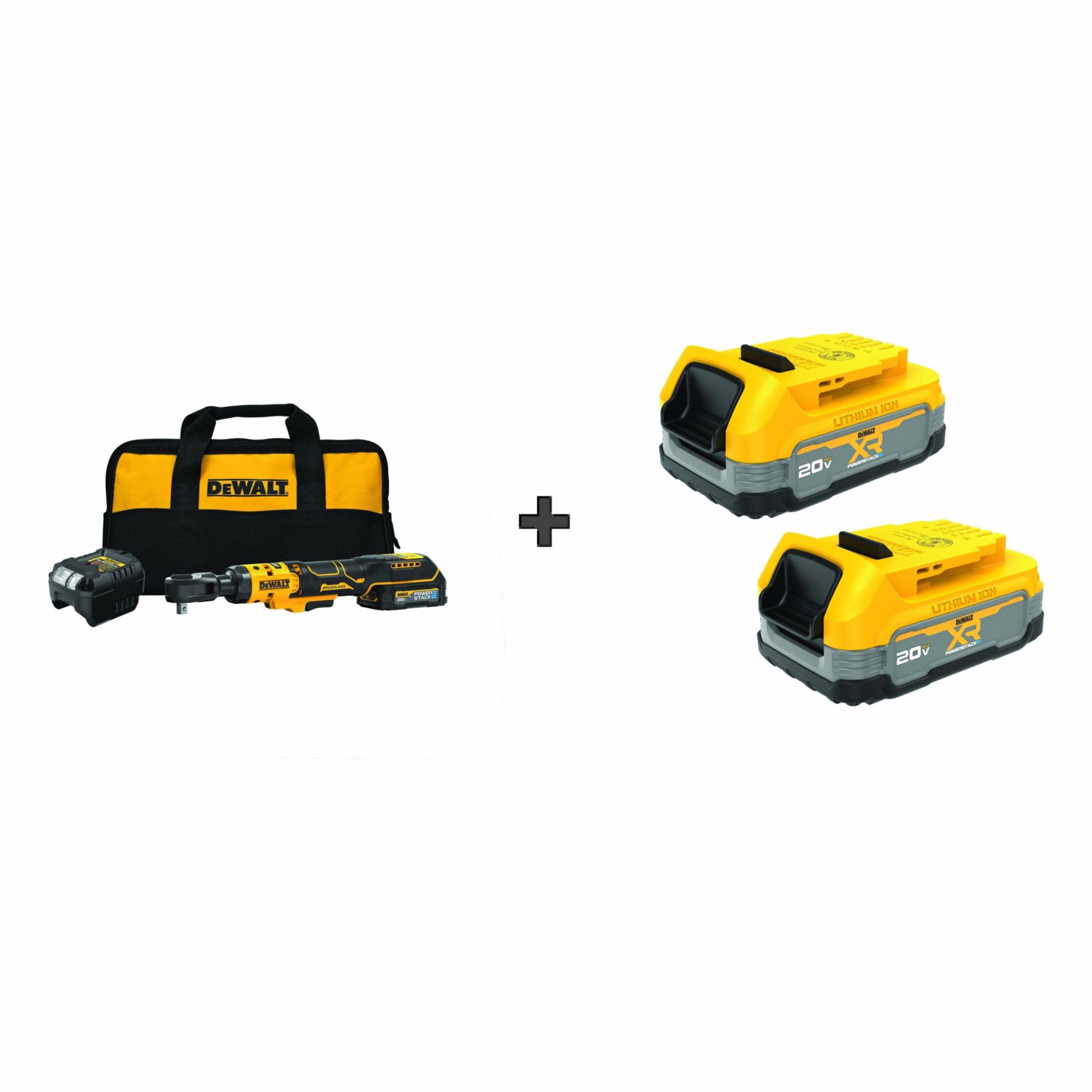 MAX 3/8IN RATCHET KITTED - GE1 20V