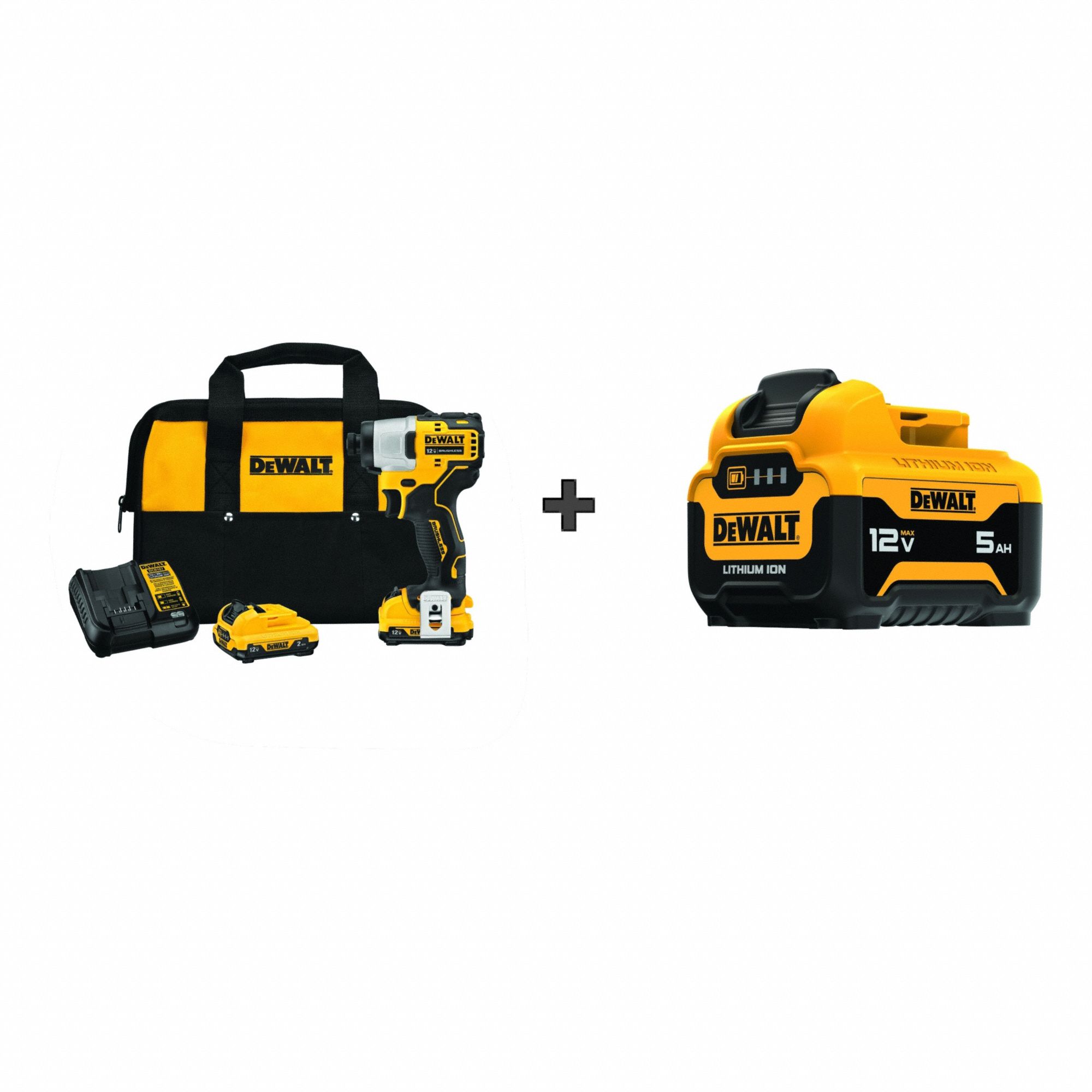 Impact Driver, Pistol Grip, 12VDC