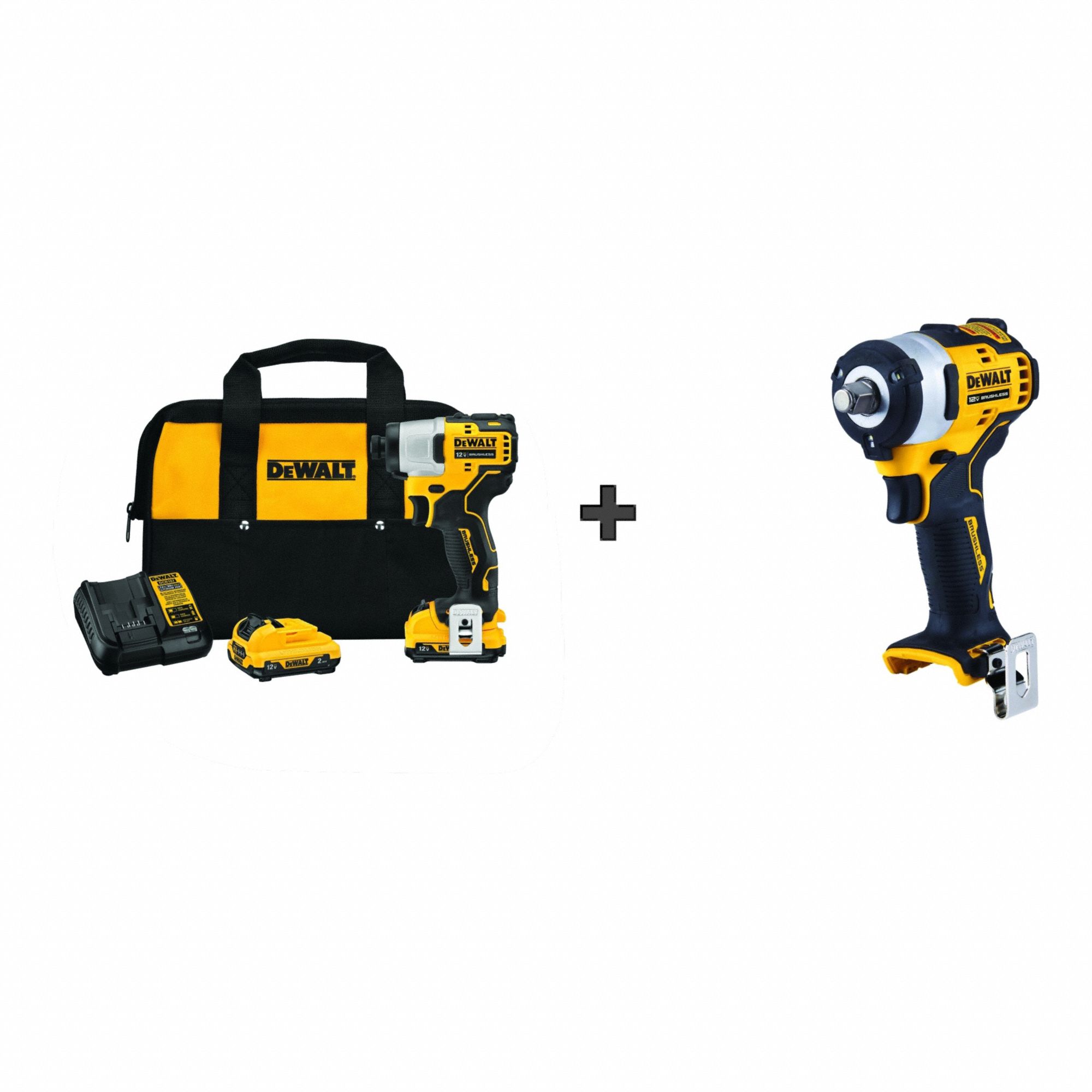 Impact Driver, Pistol Grip, 12VDC