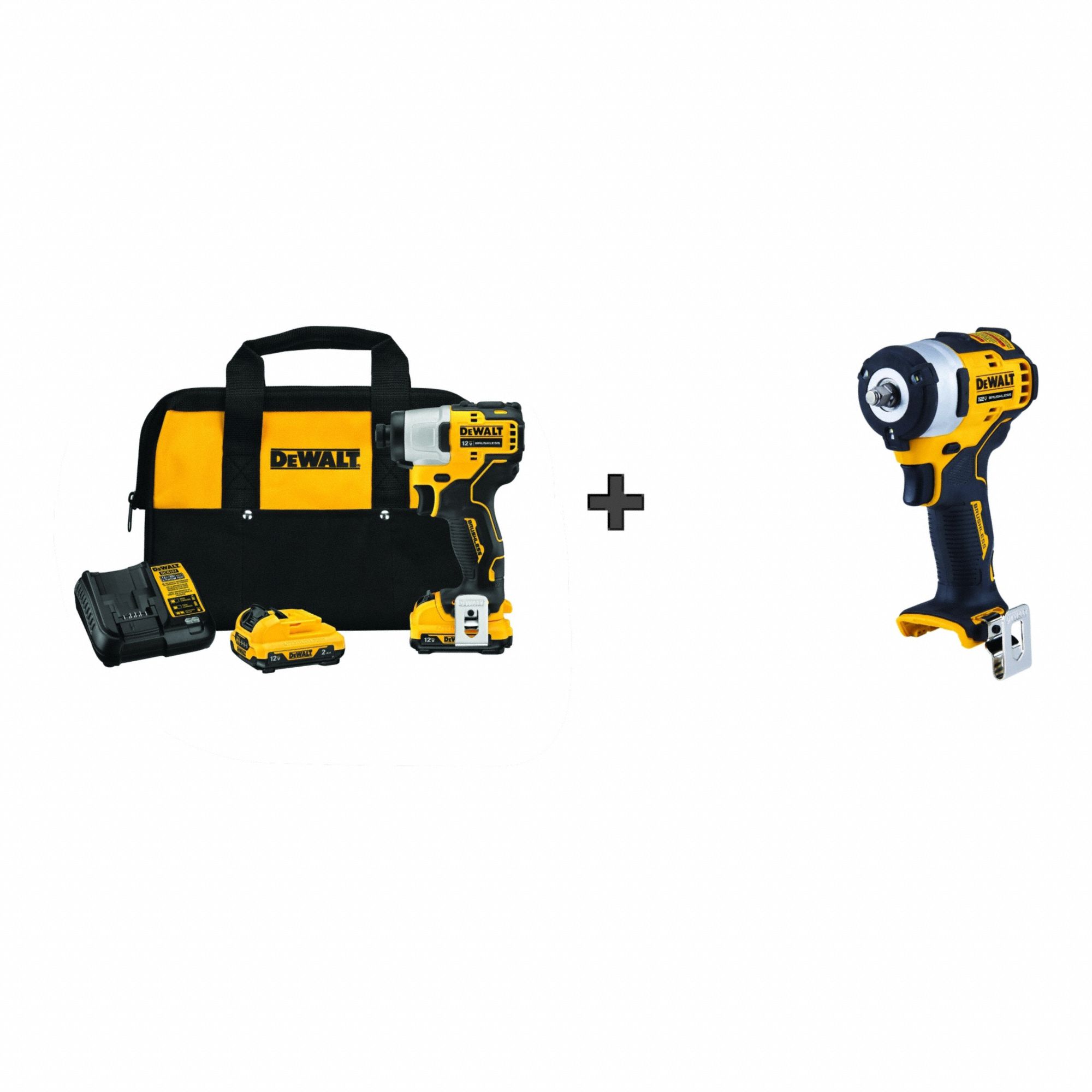 Impact Driver, Pistol Grip, 12VDC