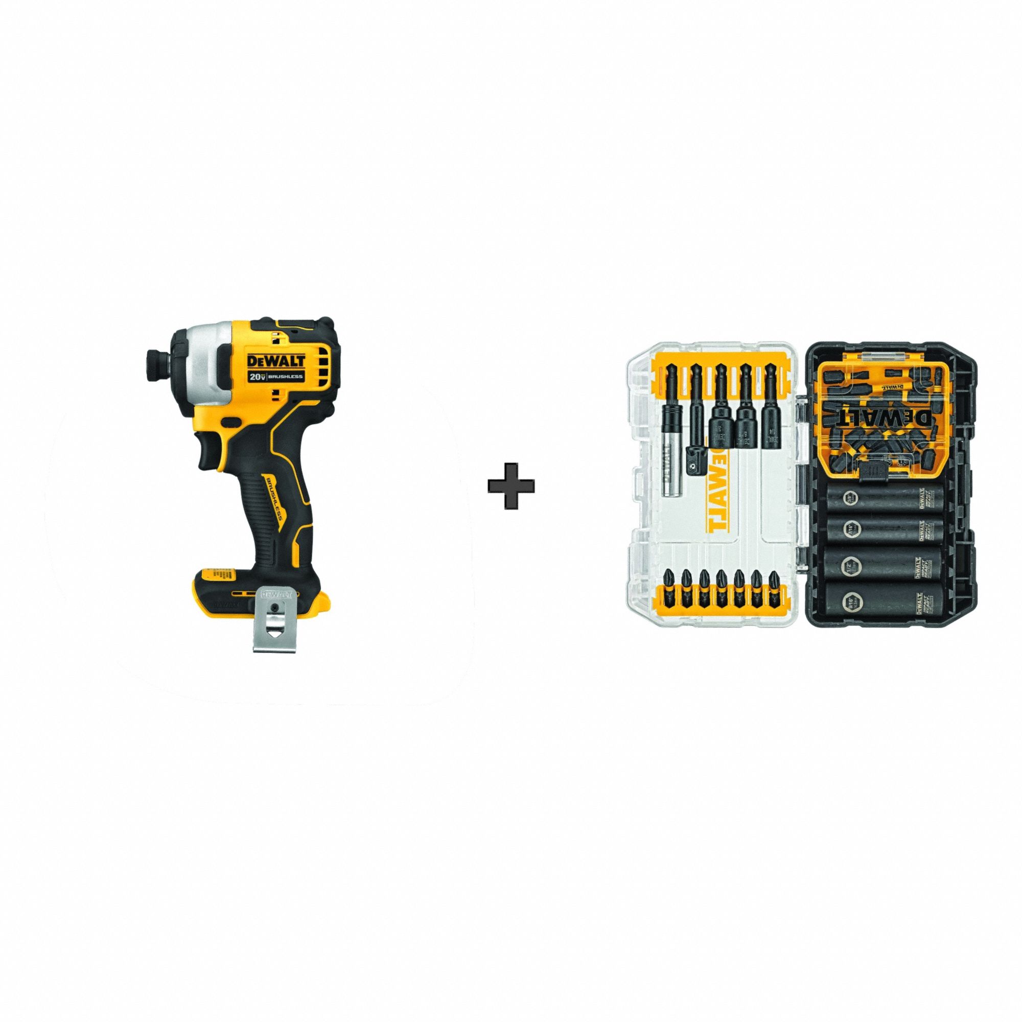 Impact Driver Kit: 1, 700 in-lb Max. Torque, 2, 800 RPM No Load Speed, 3, 200 ipm Impacts per Minute