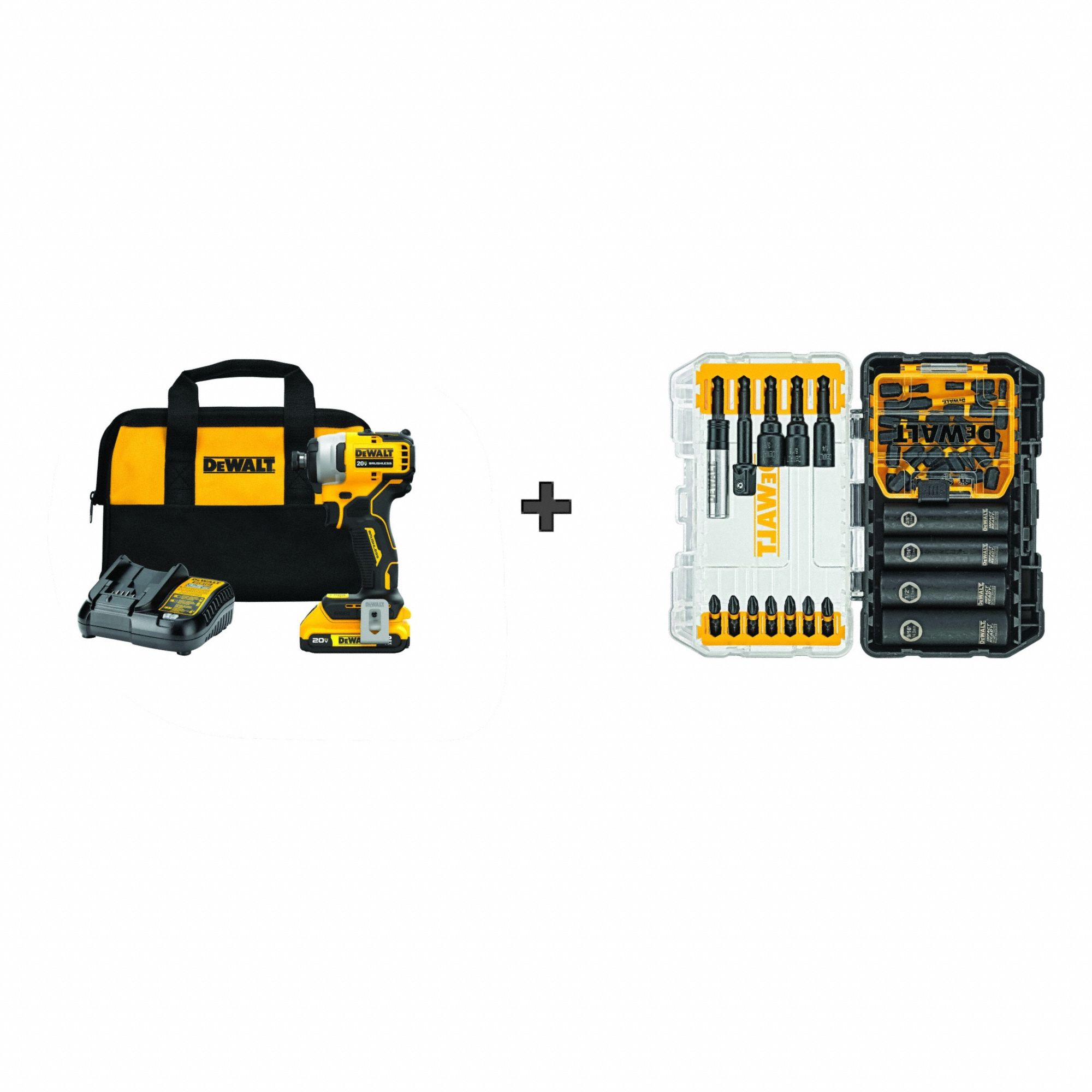 Impact Driver Kit: 1, 700 in-lb Max. Torque, 2, 800 RPM No Load Speed, 3, 200 ipm Impacts per Minute
