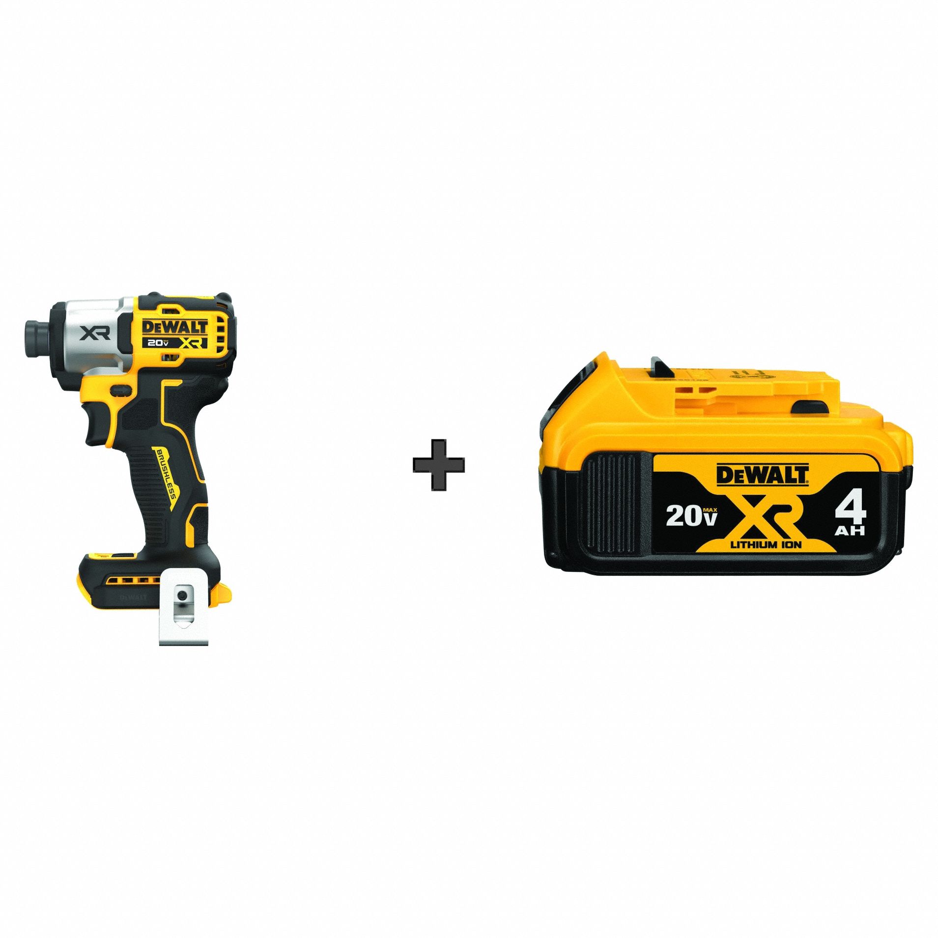 1,825 in-lb Max. Torque, 3,400 RPM Free Speed, Cordless Impact Driver w ...