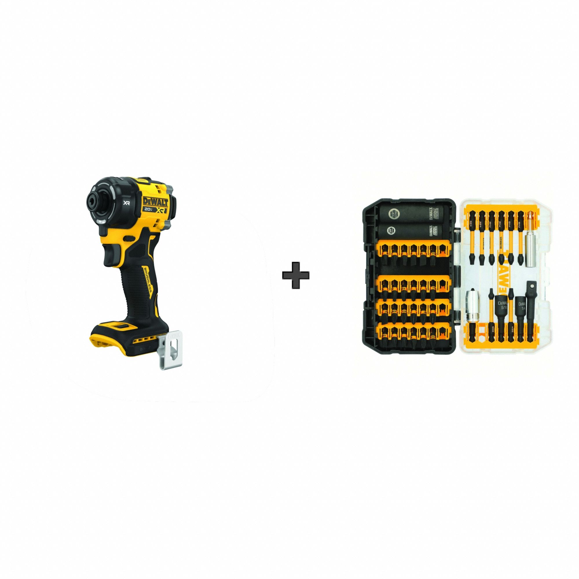 Impact Driver Kit: 500 in-lb Max. Torque, 3, 000 RPM No Load Speed, 4, 200 ipm Impacts per Minute