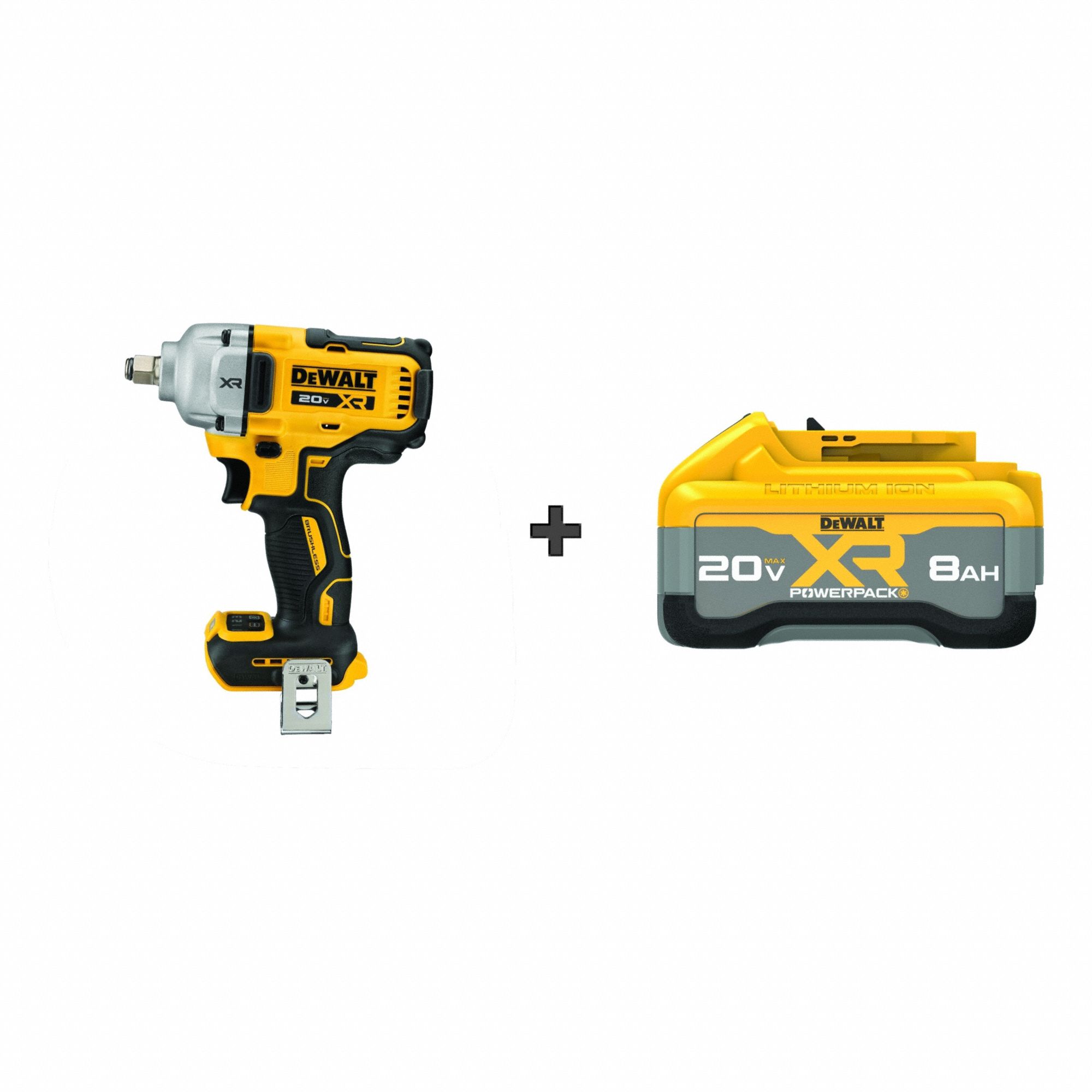 20V Cordless Impact Wrench, 2000 RPM