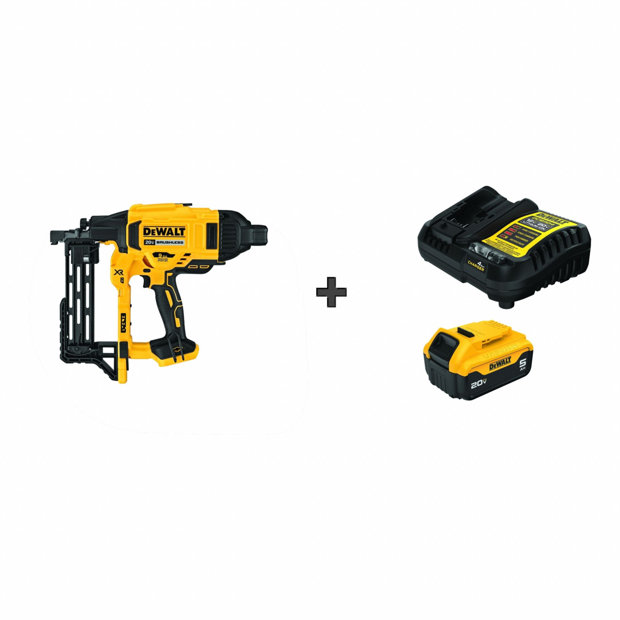 DEWALT 20V Stapler BONUS BATTERY