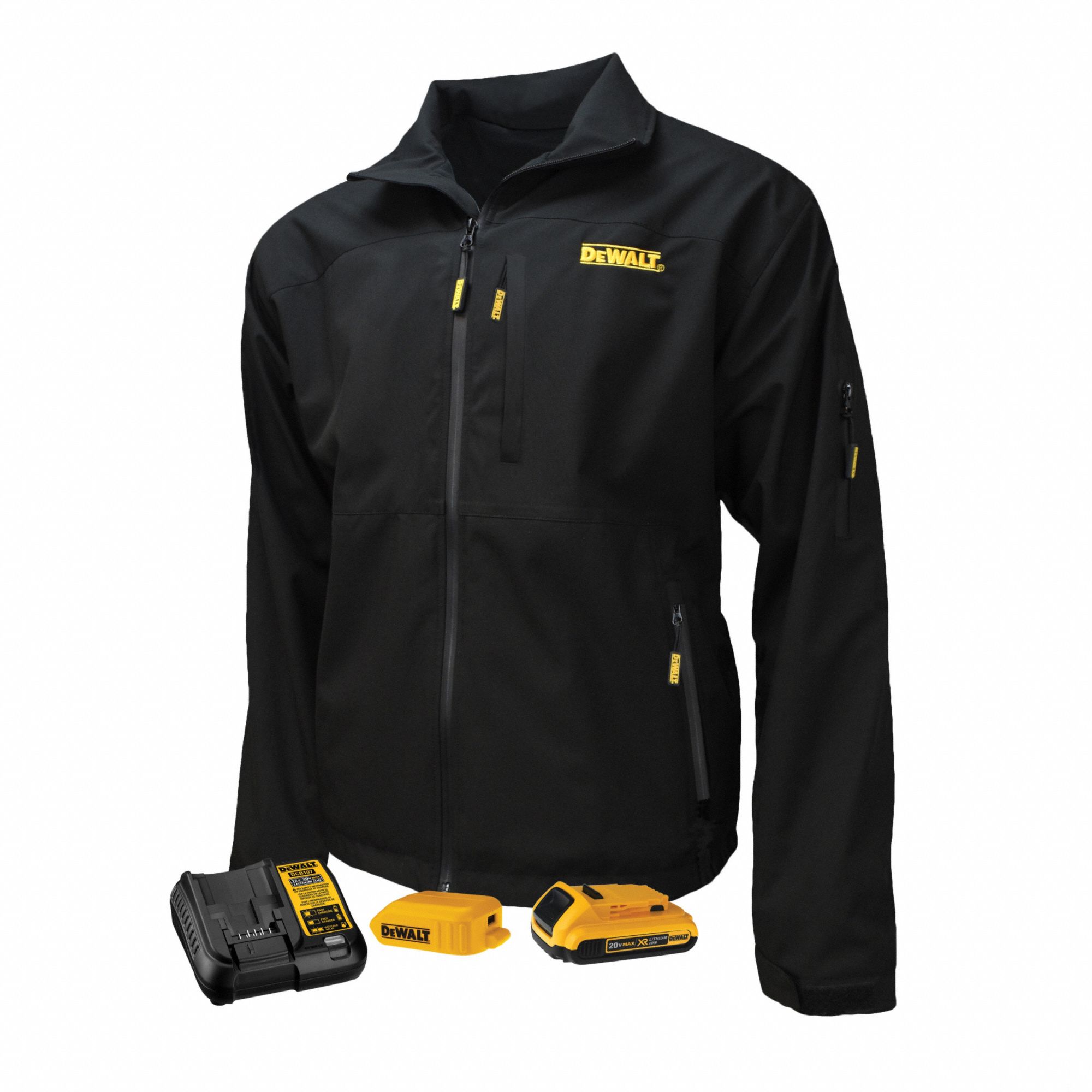 DEWALT, Men's, XL, Heated Jacket - 806P85|DCHJ090BD1-XL - Grainger