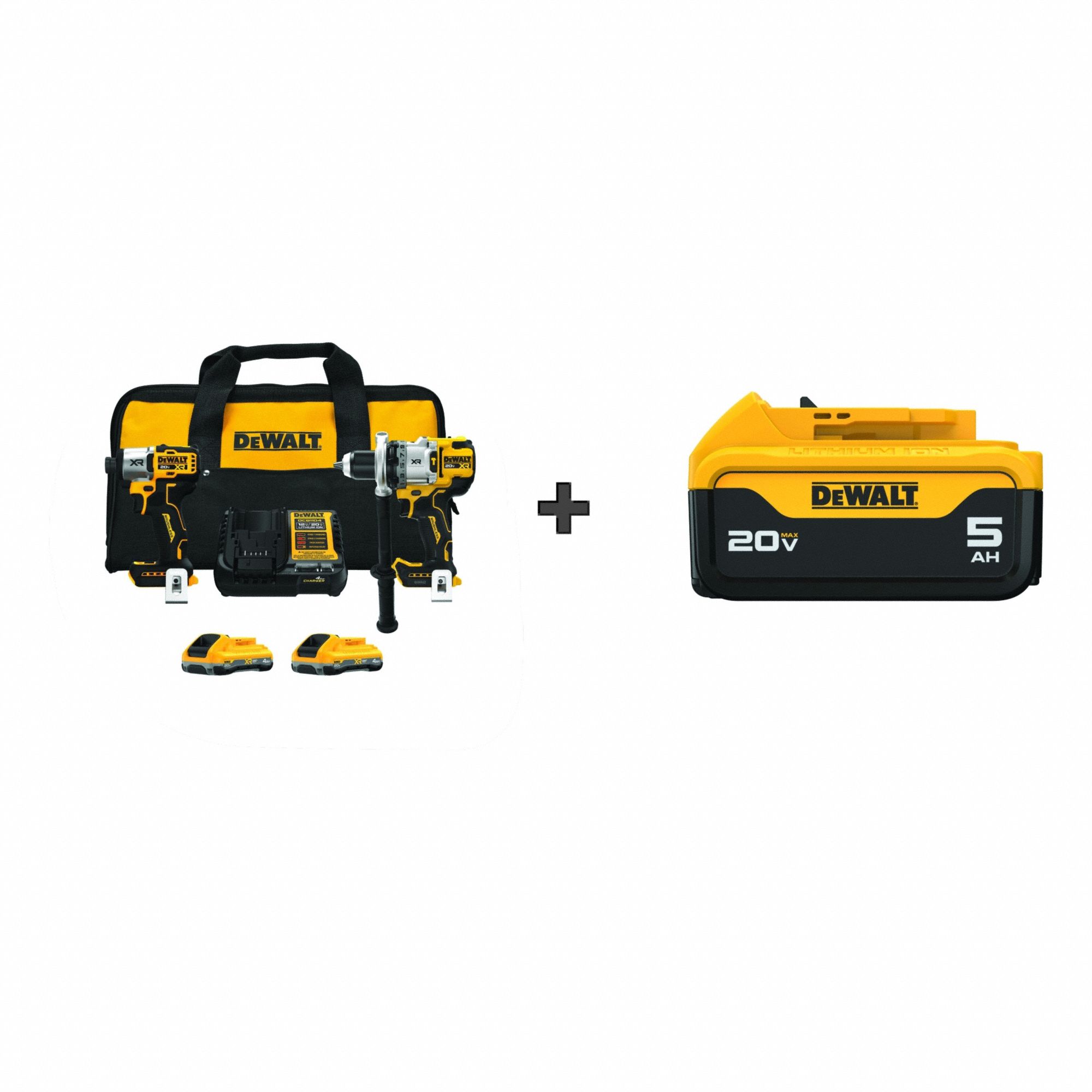 DEWALT 2-TOOL COMBO