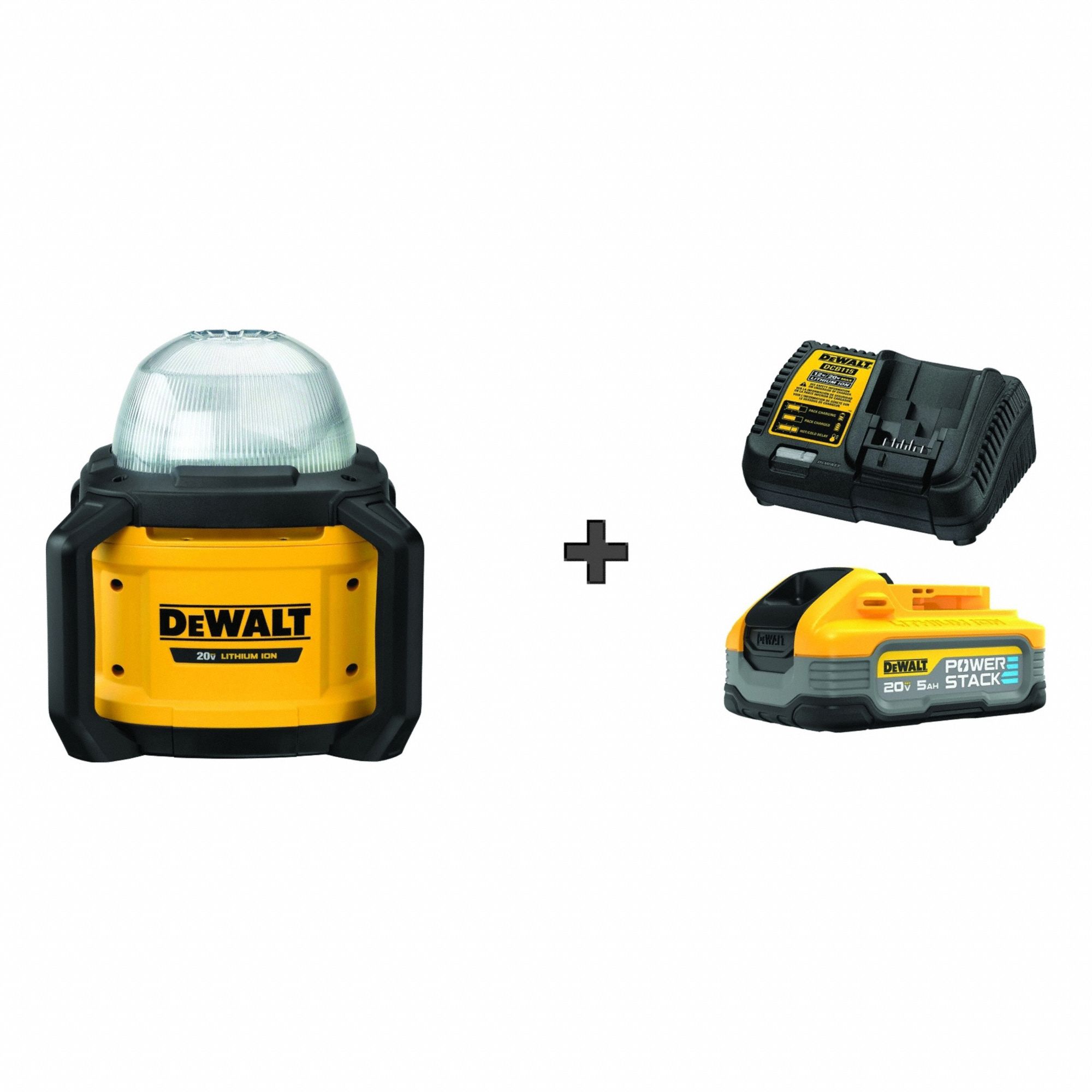 Cordless Site Light, Bonus Starter Kit