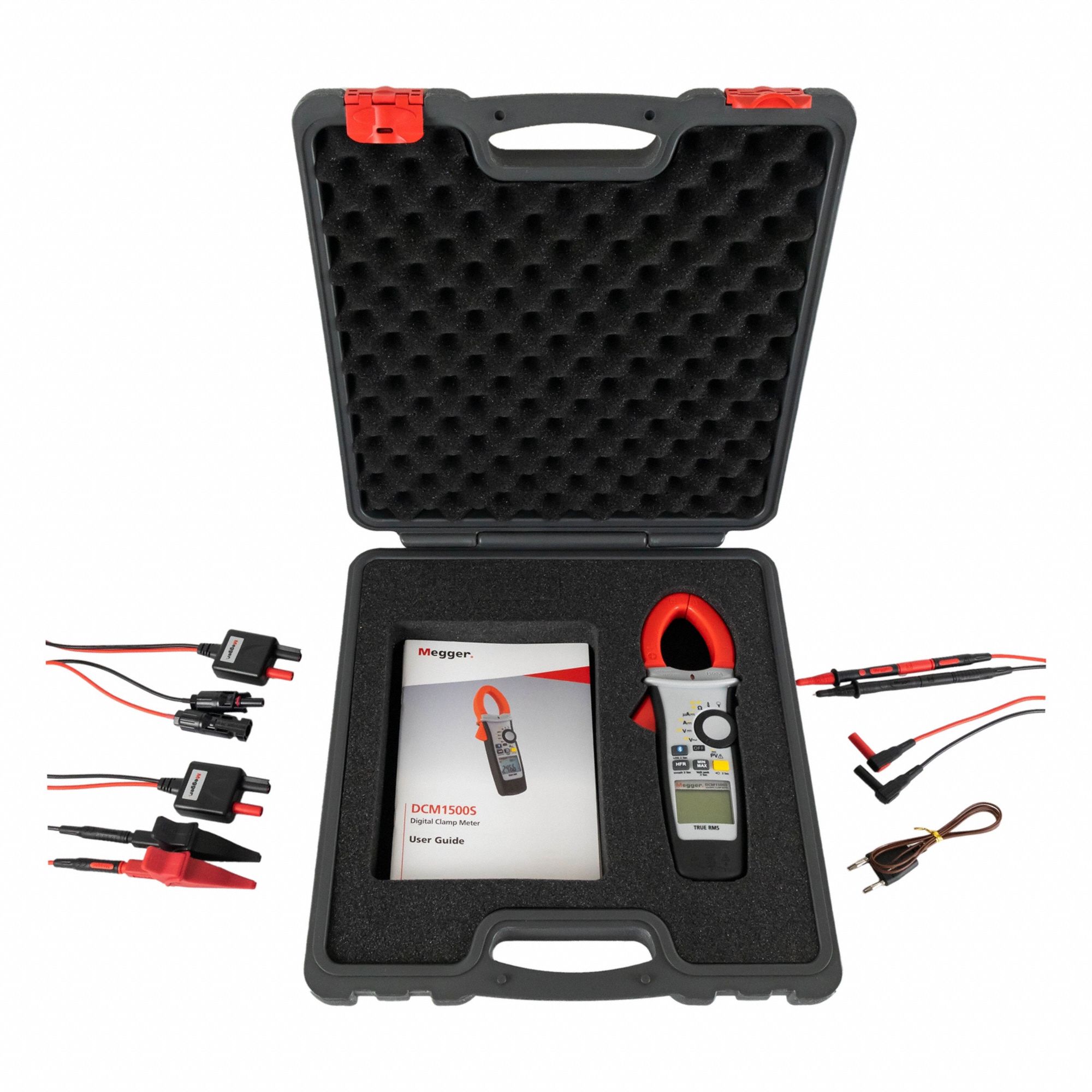 MEGGER, ClampJaw Jaw, CAT III 1000V/CAT IV 600V, Digital Clamp Meter