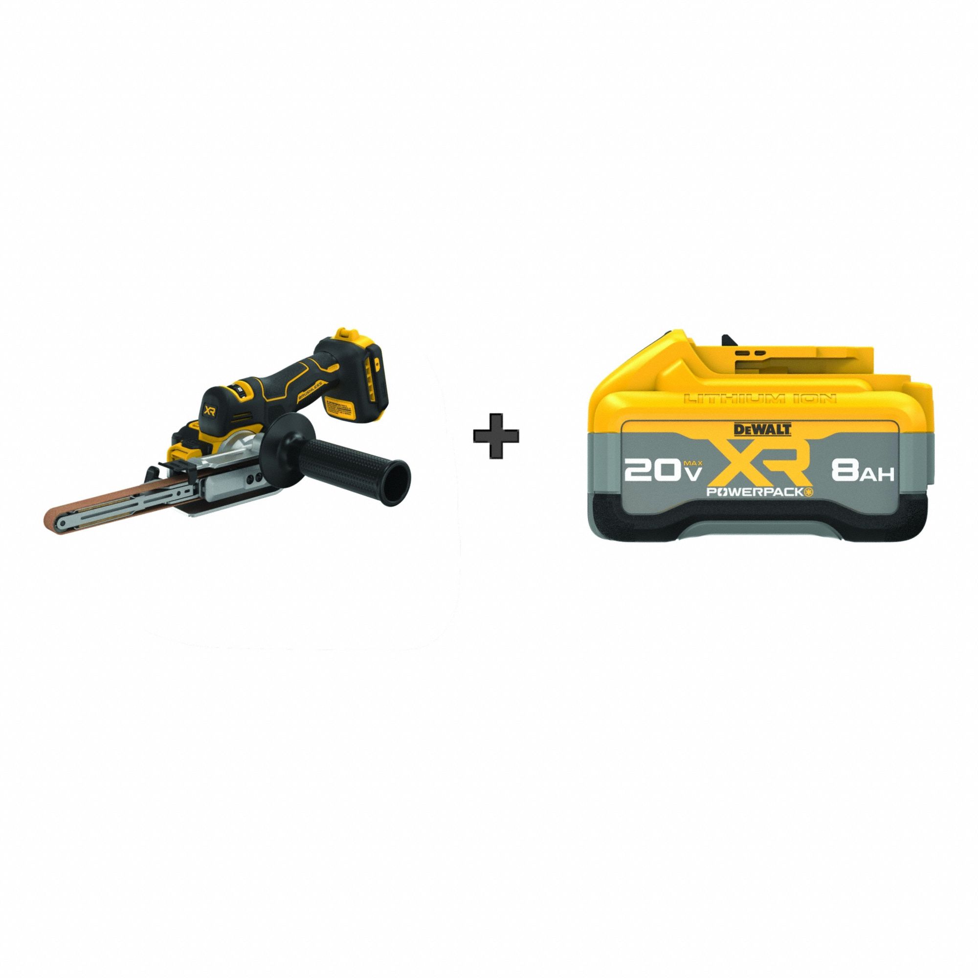 Cordless Band file 20V/Bonus 20V MAX
