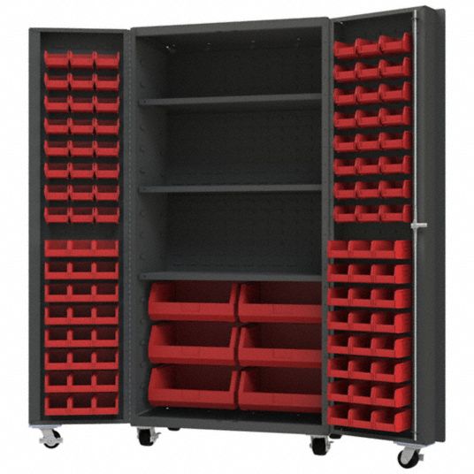 Heavy Duty Bin / Shelf Storage Cabinet