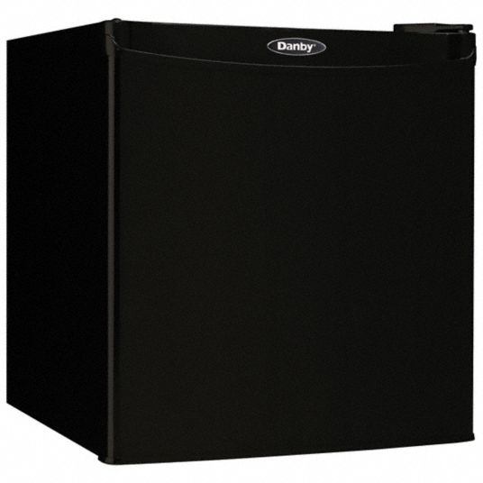 DANBY, Black, 1.6 cu ft Total Capacity, Mini Refrigerator with