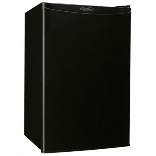 West Bend 4.4 Cu. ft. Compact Refrigerator, Mini-Fridge Black