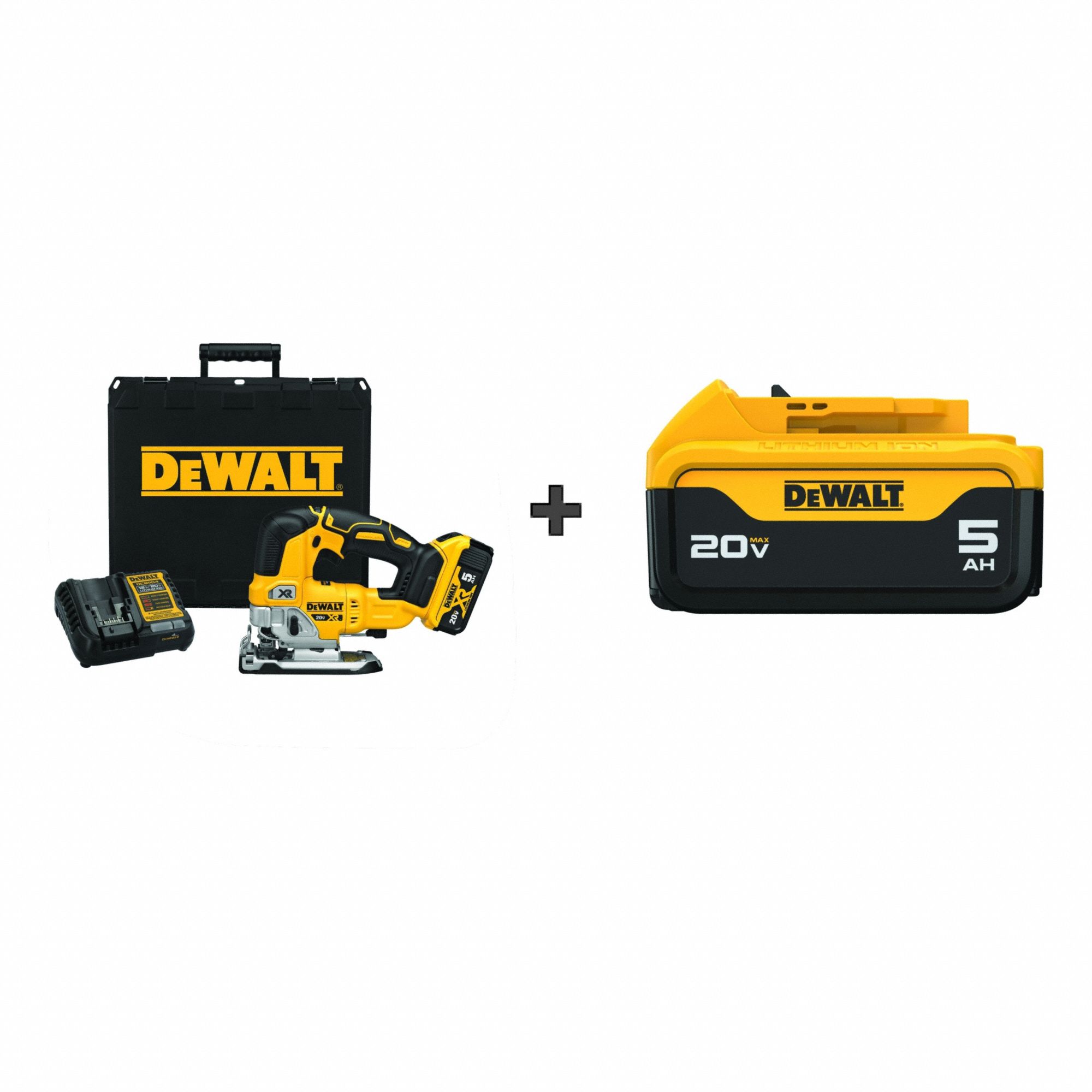 Cordless Jig Saw 20VDC Top Handle