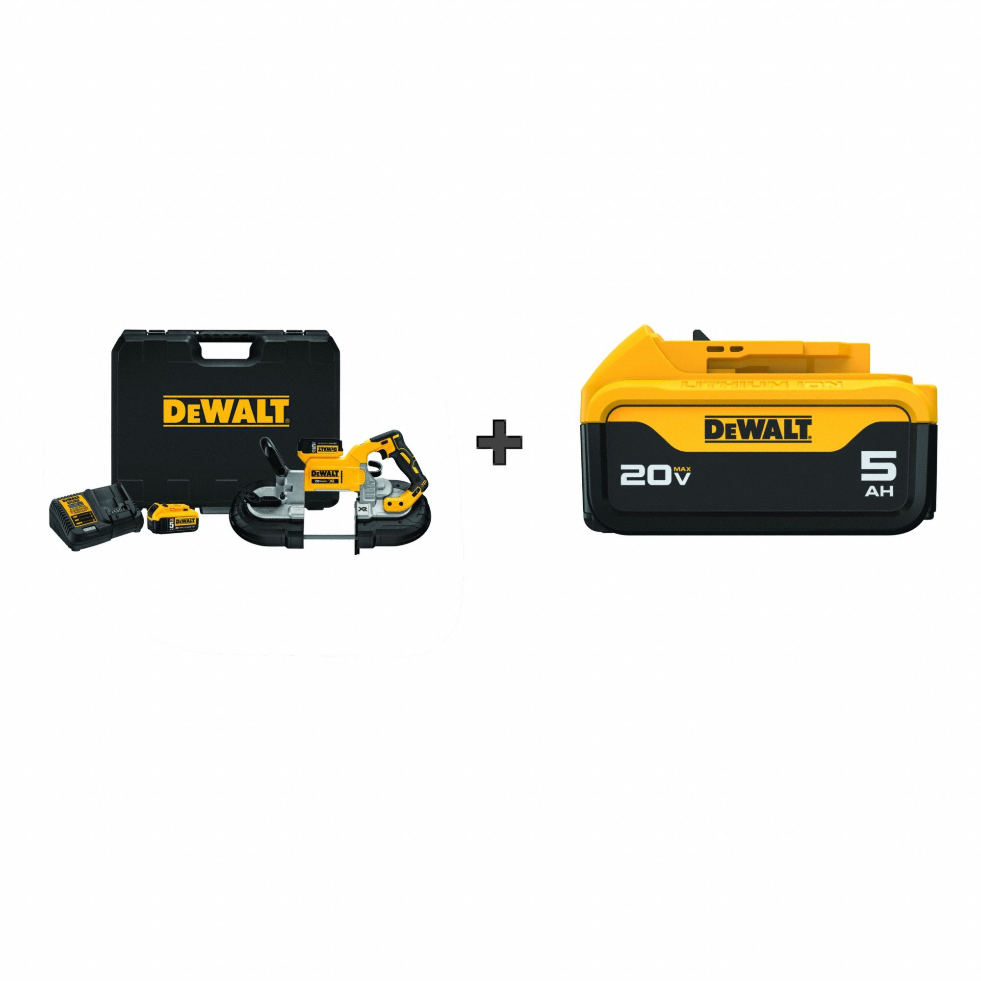Portable Band Saw 44-7/8 Blade L 20VDC