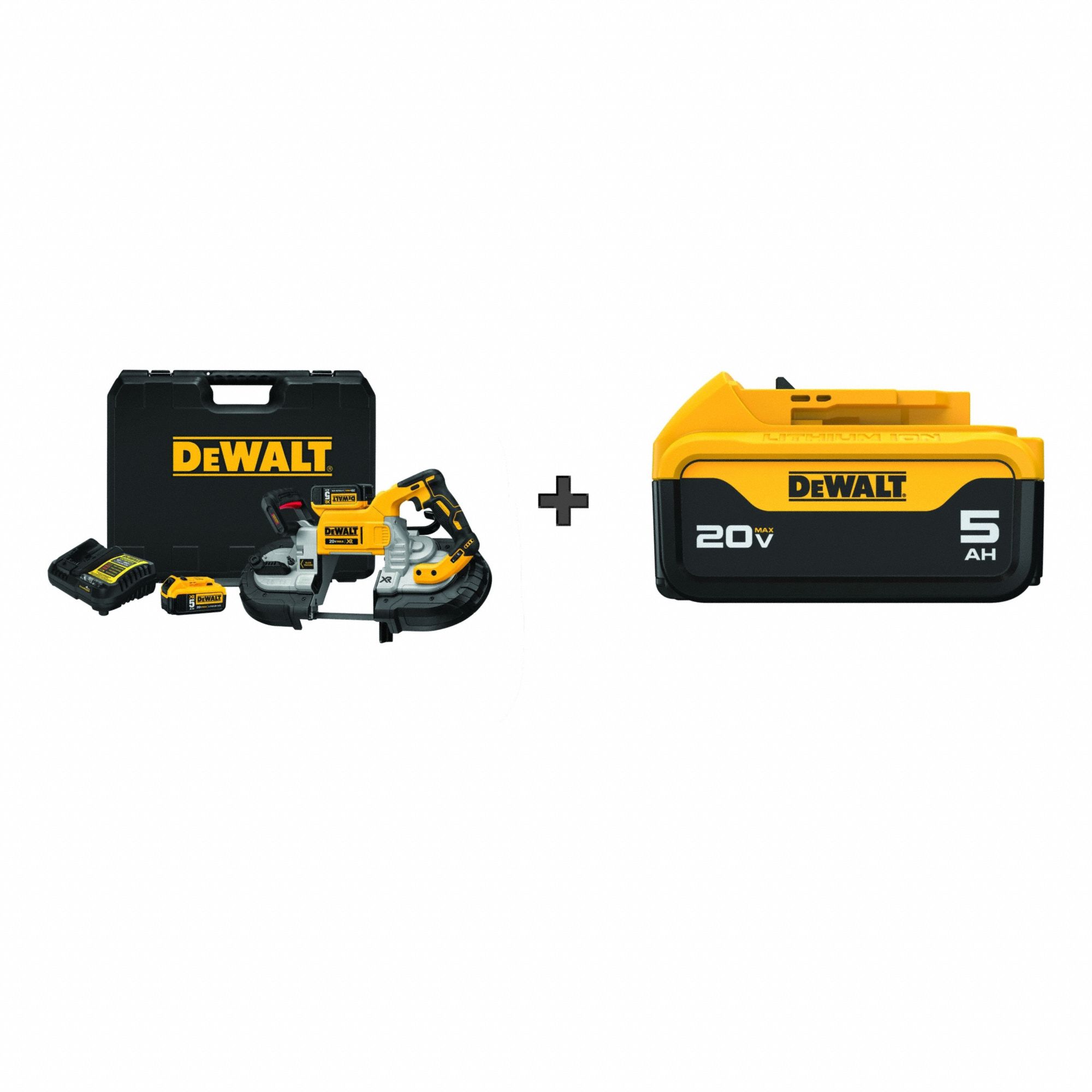 Portable Band Saw 44-7/8 Blade L 20VDC