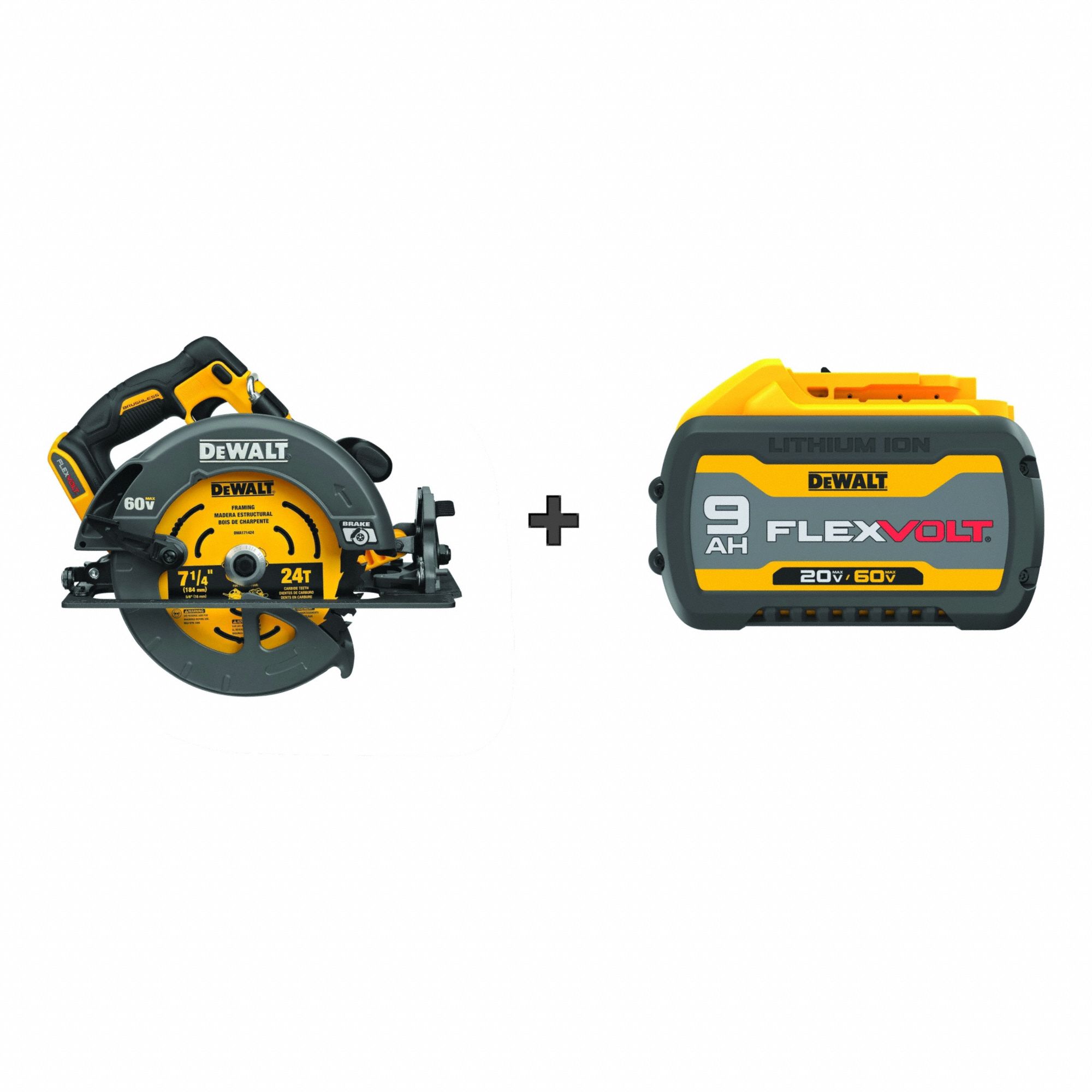 Circular Saw 7.25 in Dia 5800 RPM